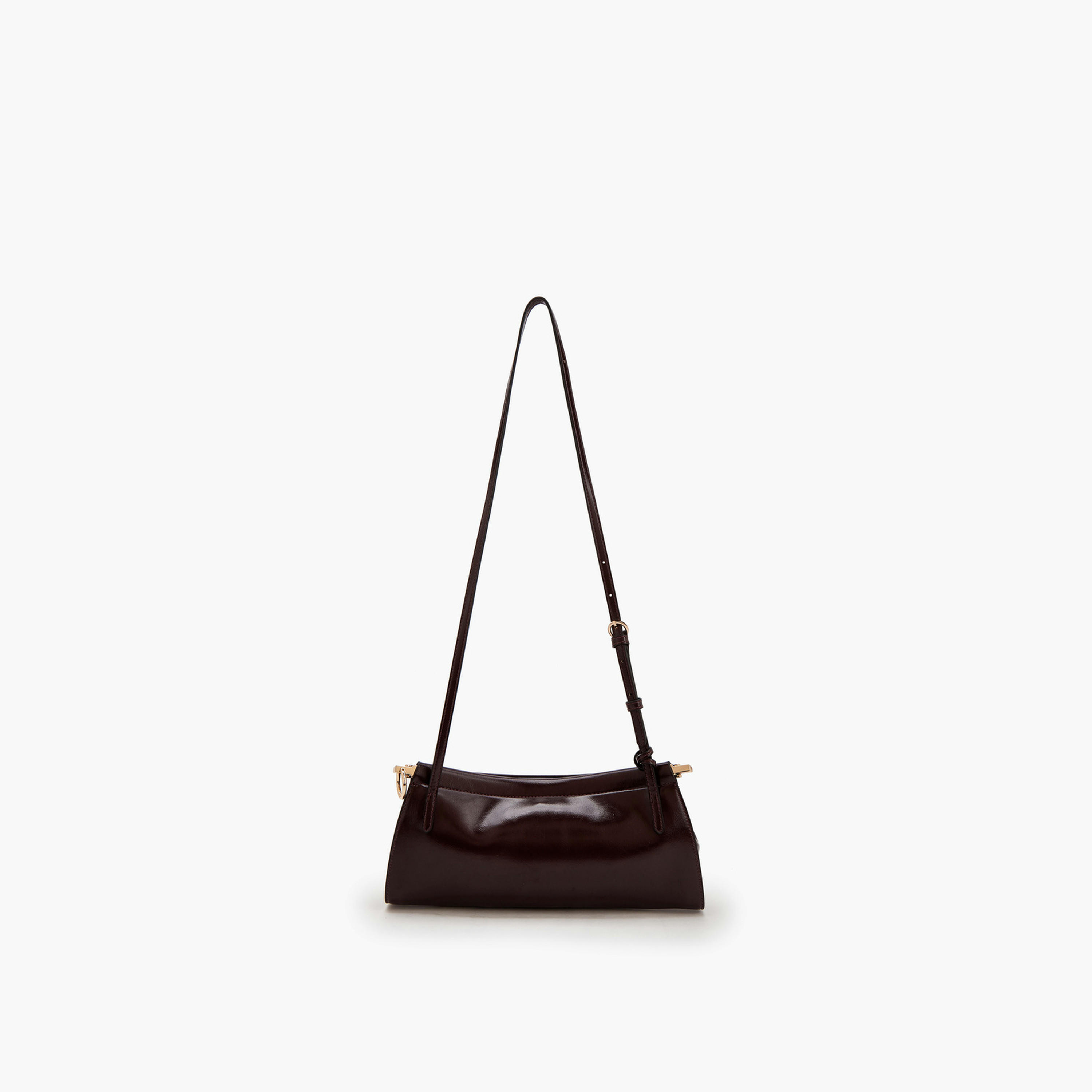Celeste Solid Crossbody Bag with Metallic Accent-women-bagsandwallets-handbags-image-2