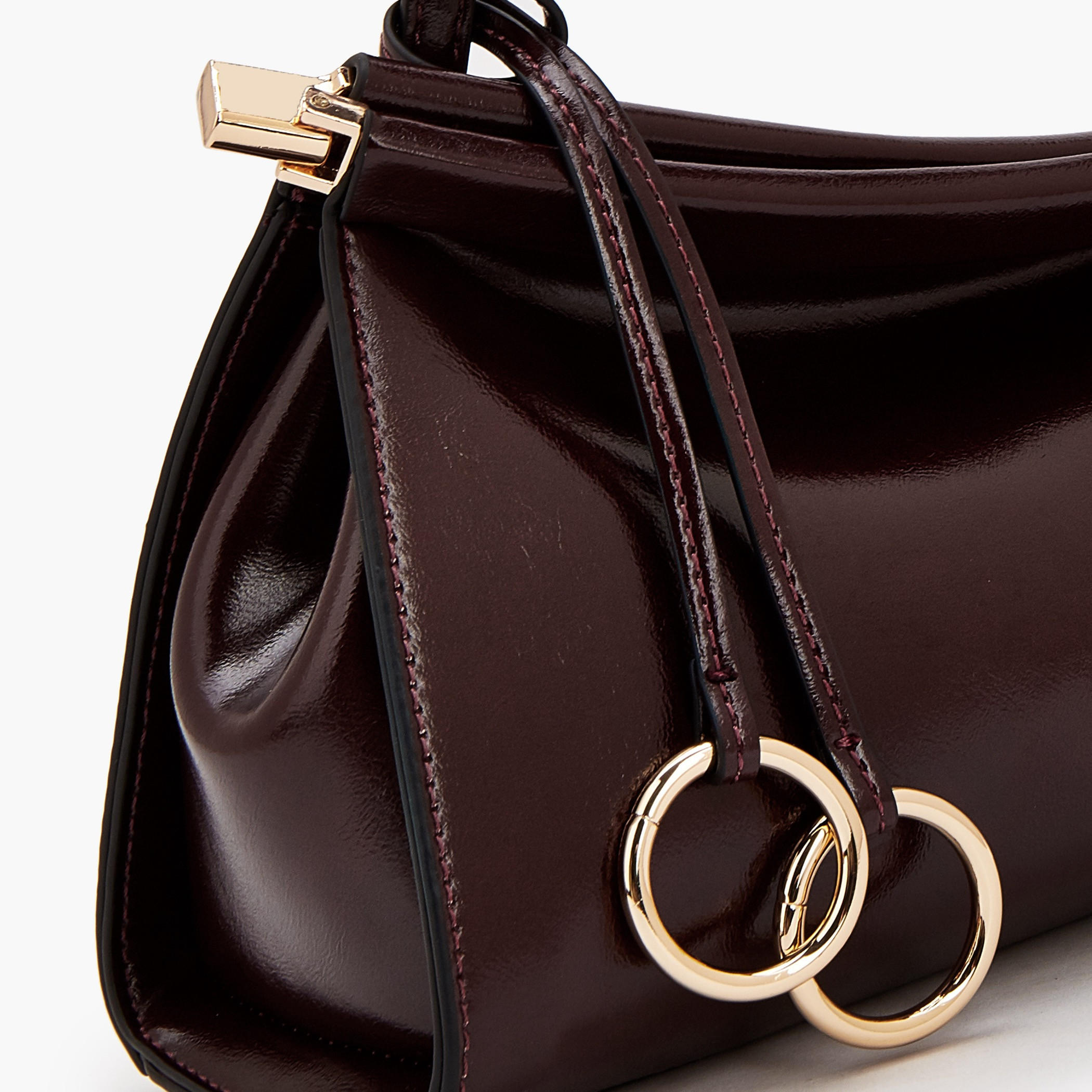 Celeste Solid Crossbody Bag with Metallic Accent-women-bagsandwallets-handbags-image-4