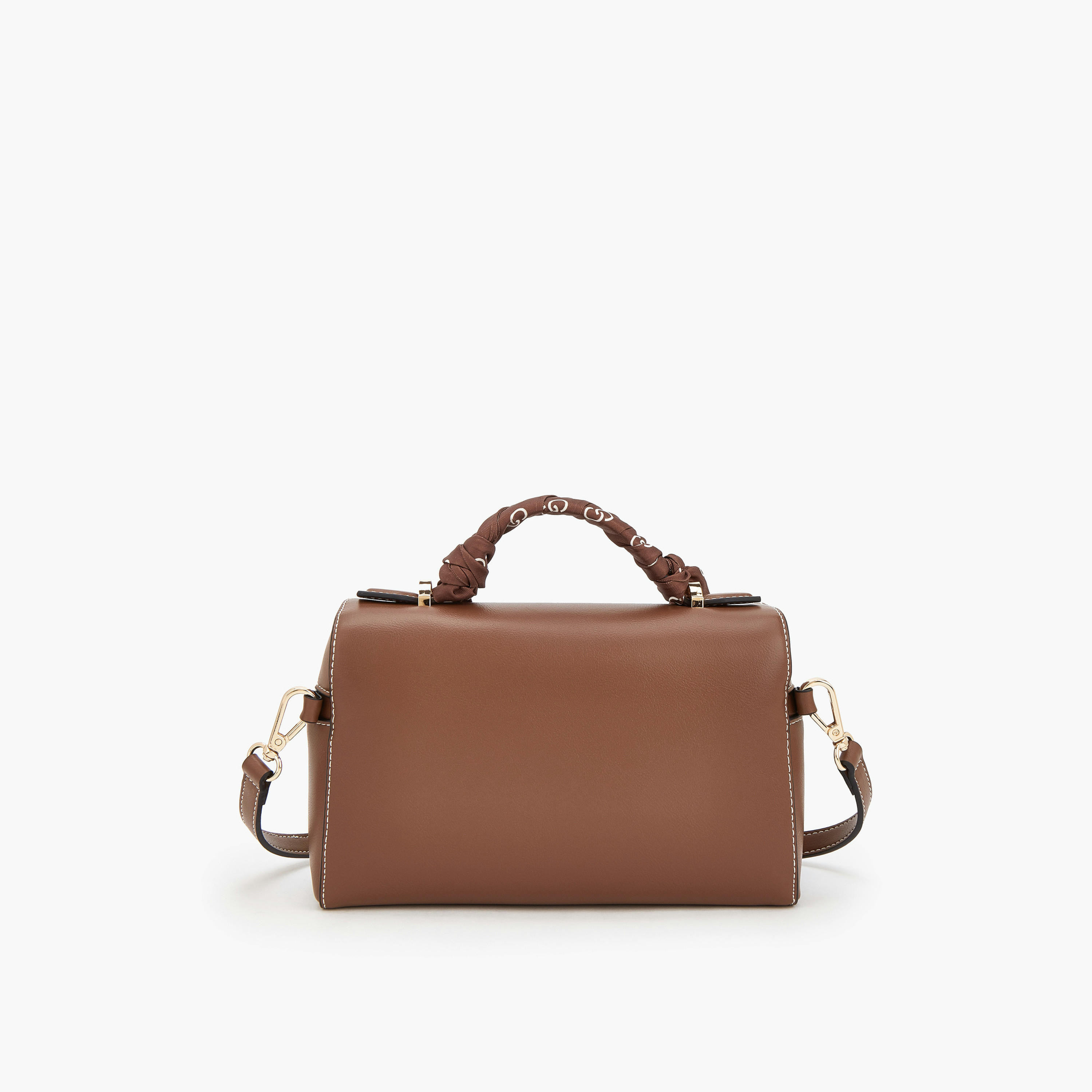 Celeste Solid Crossbody Bag with Scarf Detail-women-bagsandwallets-handbags-image-5