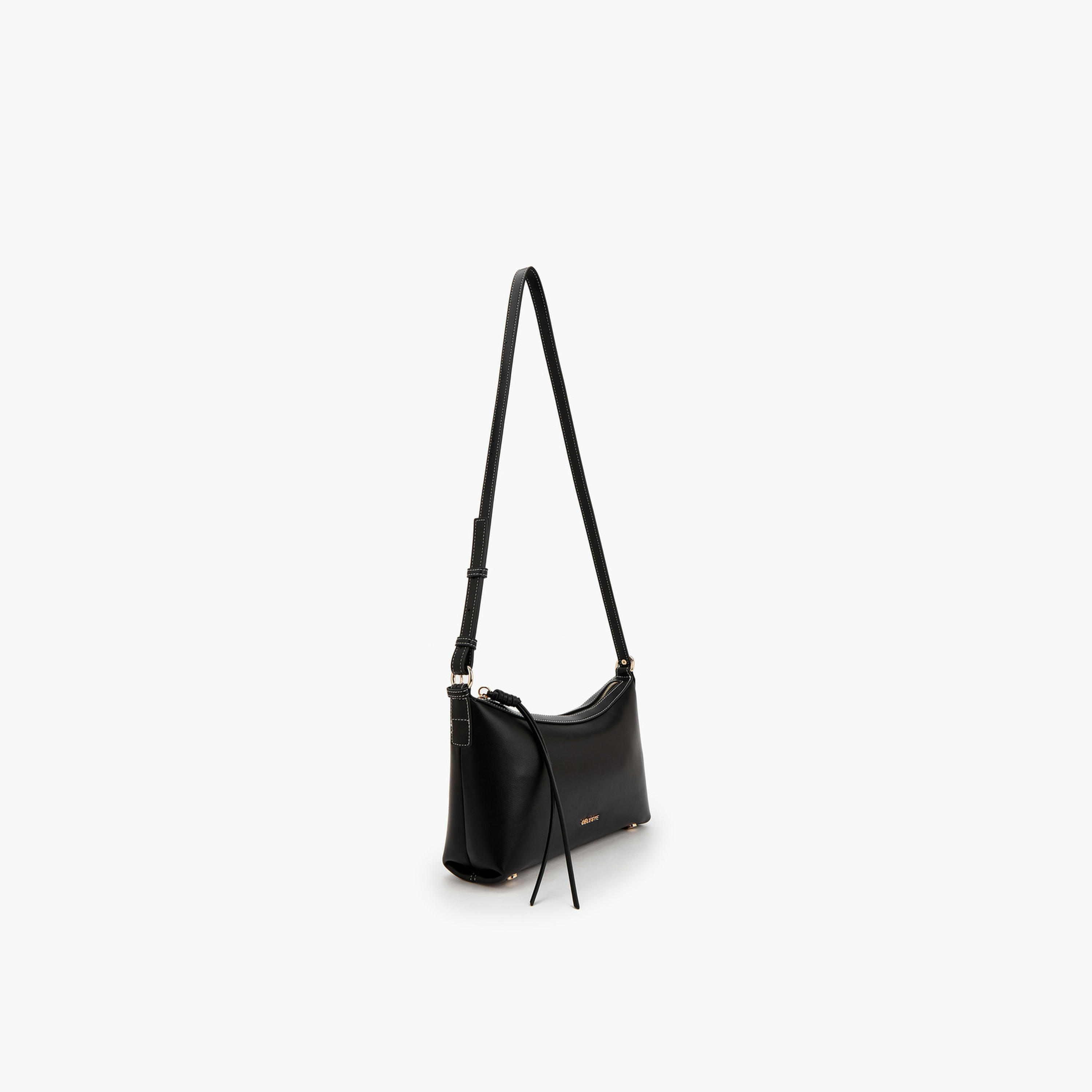 Celeste Solid Shoulder Bag with Adjustable Strap-women-bagsandwallets-handbags-image-2