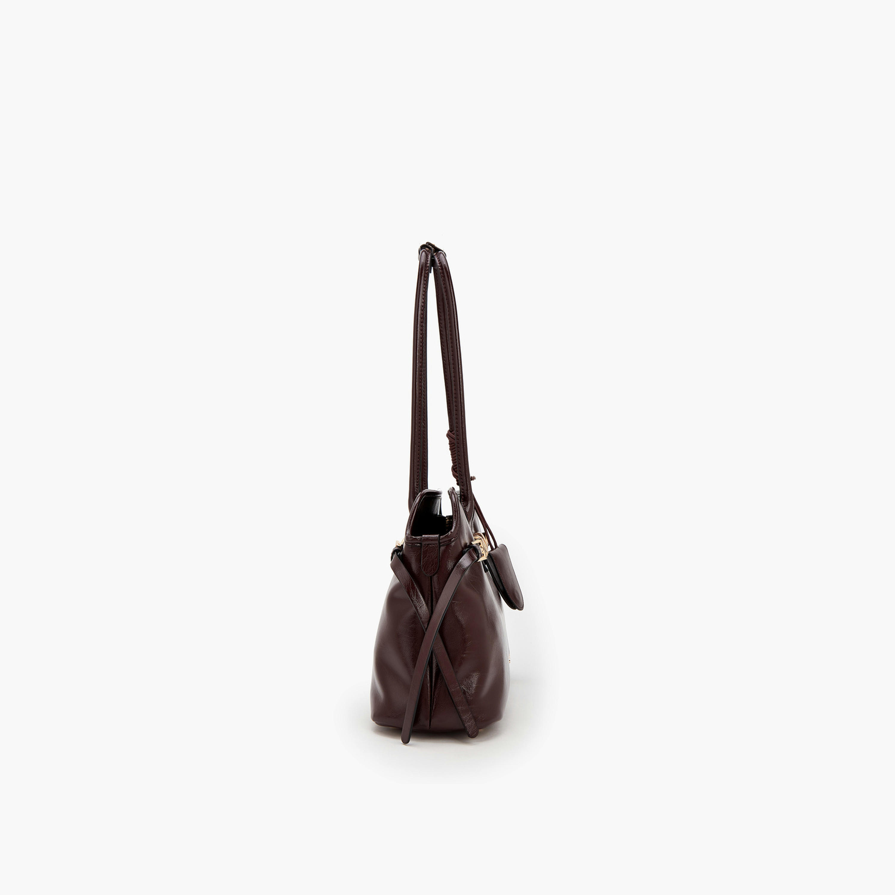 Celeste Textured Shoulder Bag with Double Handle-women-bagsandwallets-handbags-image-5