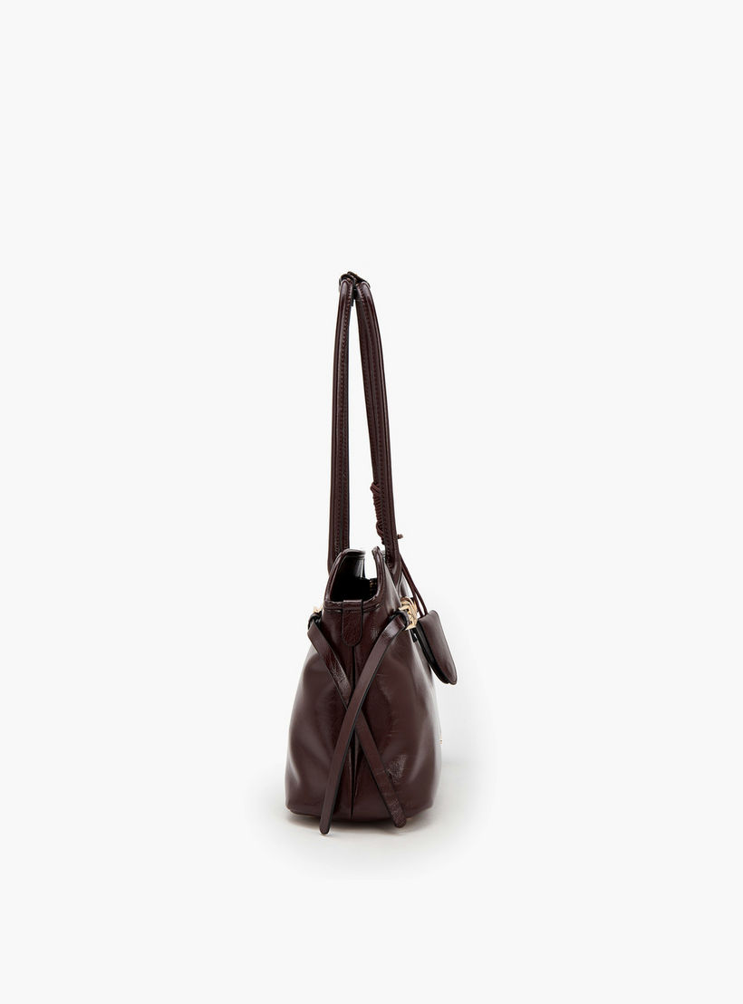 Celeste Textured Shoulder Bag with Double Handle-women-bagsandwallets-handbags-image-5