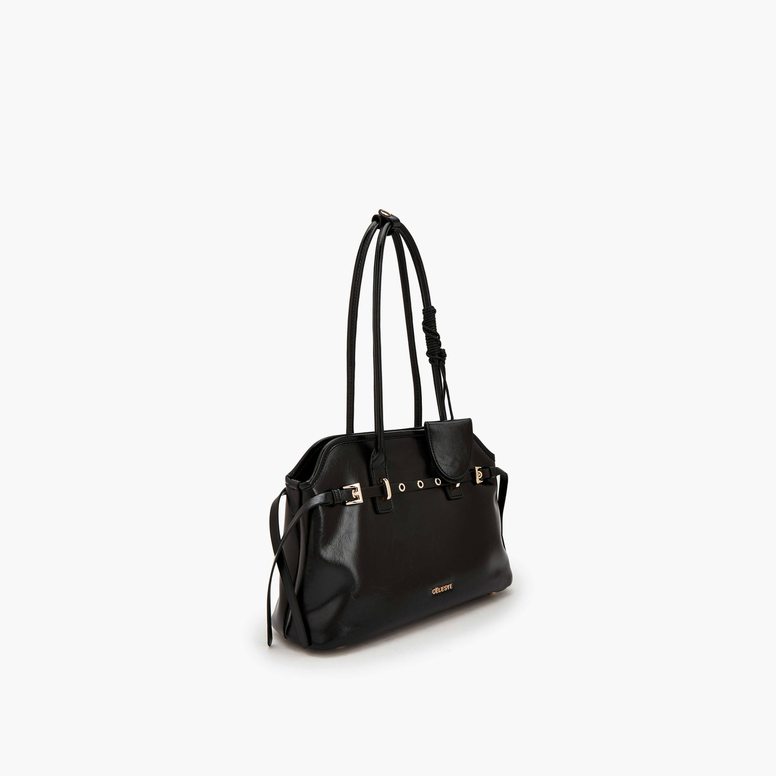شنطة كتف بملمس بارز بمقبضين من سيليست-women-bagsandwallets-handbags-image-3