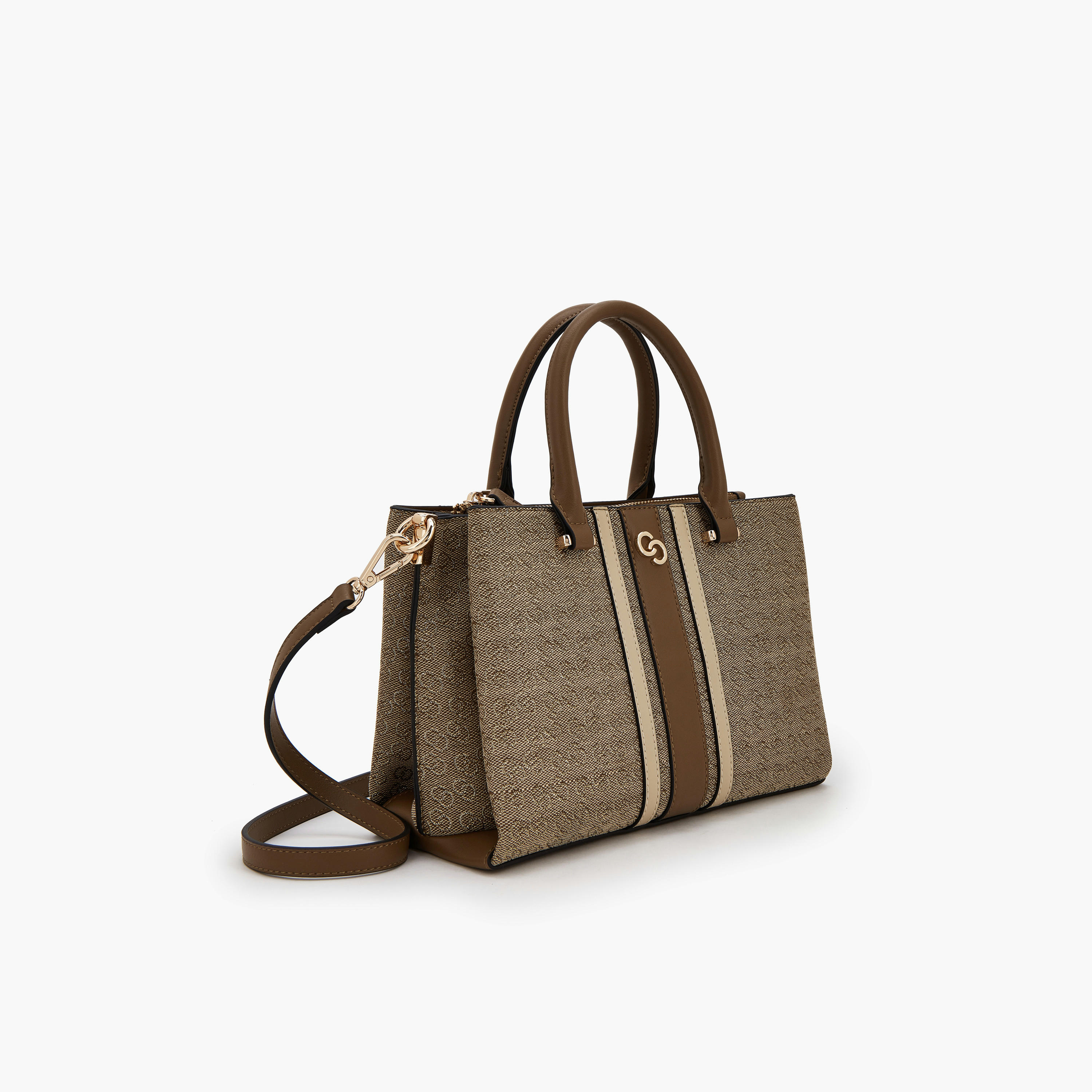 Celeste Jacquard Monogram Tote Bag with Detachable Strap-women-bagsandwallets-handbags-image-2