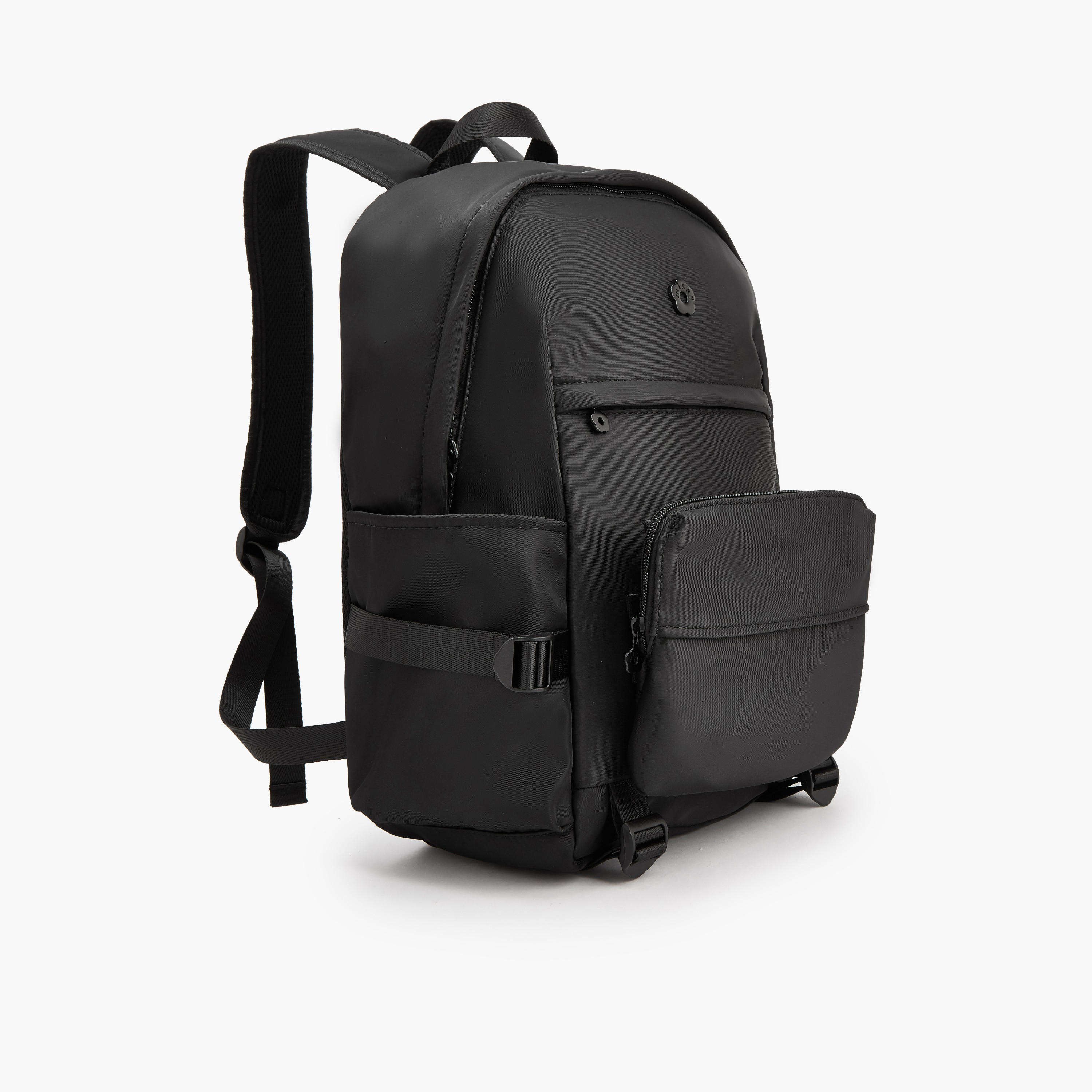 Missy Solid Backpack with Adjustable Shoulder Straps-school-bagsandbackpacks-backpacks-image-4