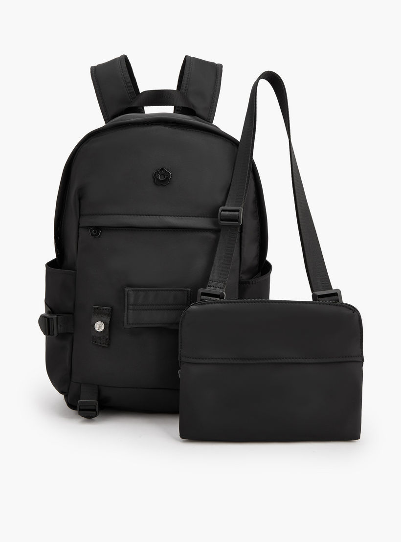 Missy Solid Backpack with Adjustable Shoulder Straps-school-bagsandbackpacks-backpacks-image-8