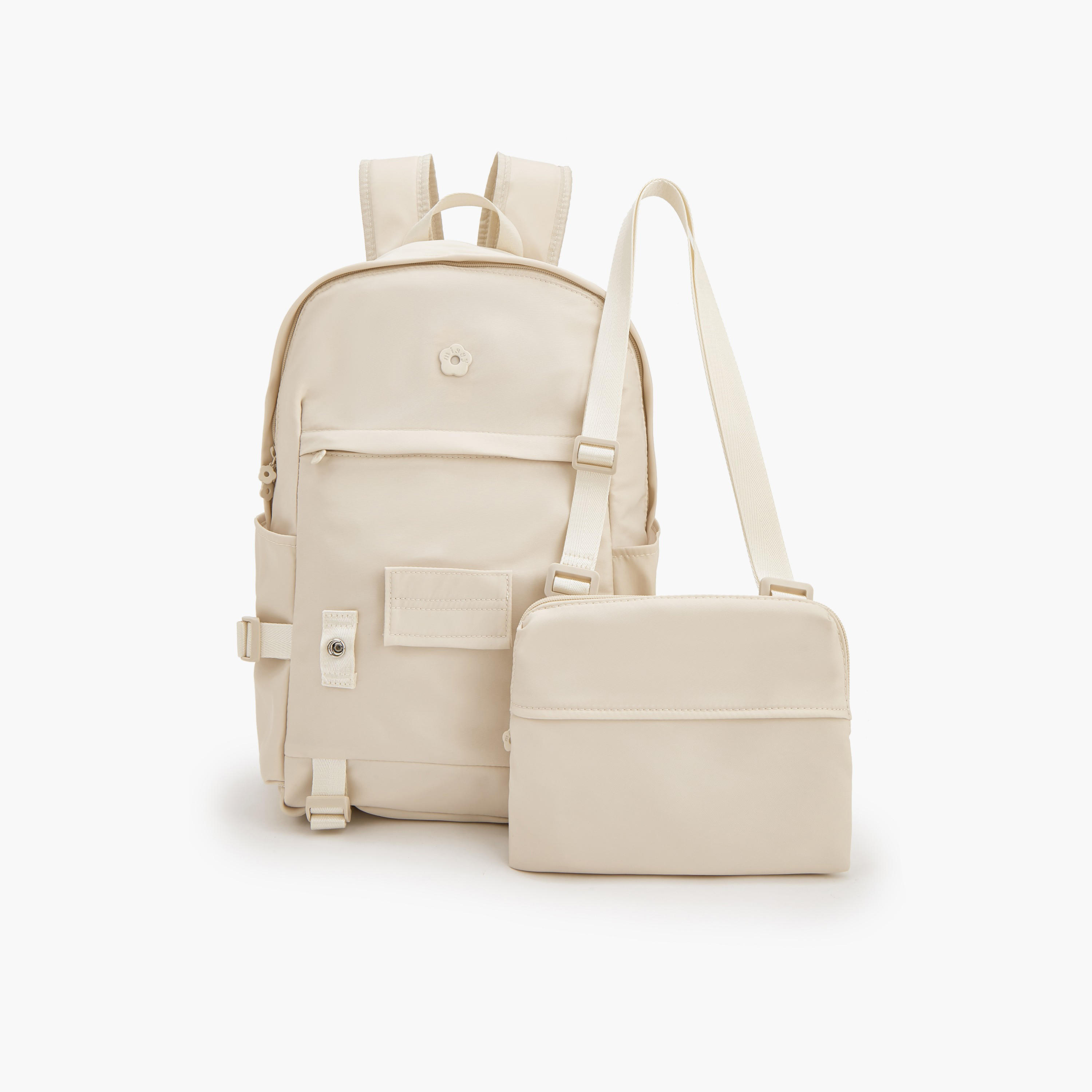 Missy Solid Backpack with Adjustable Shoulder Straps-school-bagsandbackpacks-backpacks-image-8