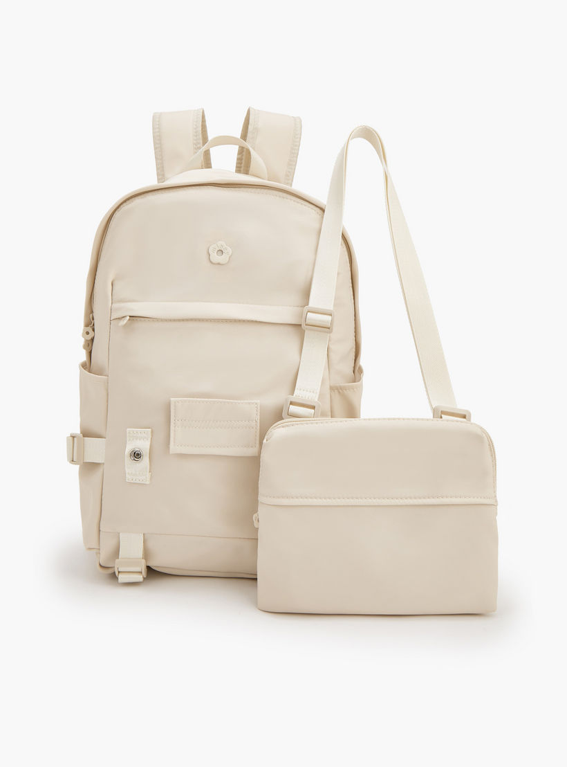 Missy Solid Backpack with Adjustable Shoulder Straps-school-bagsandbackpacks-backpacks-image-8