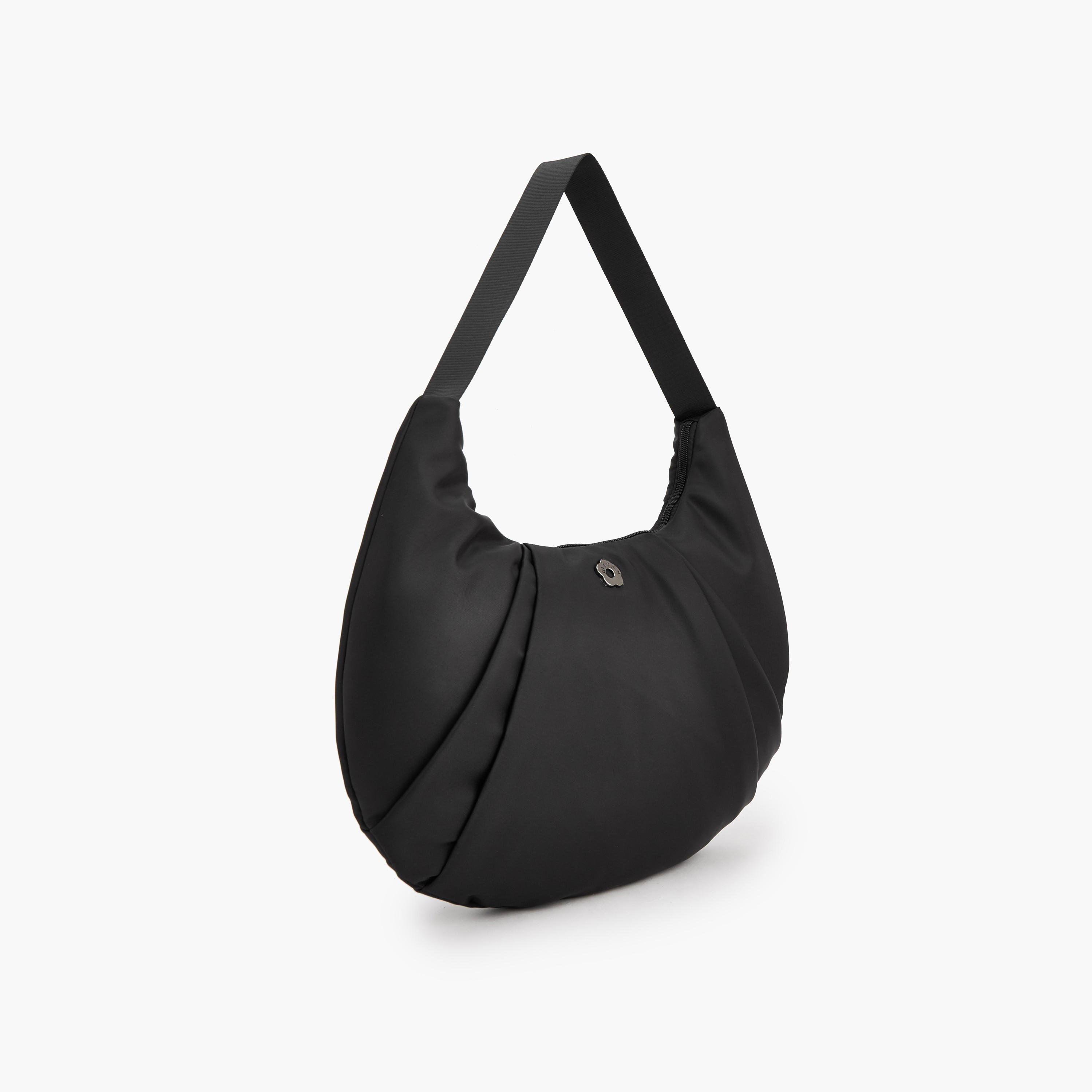 Missy Pleated Shoulder Bag with Zip Closure-women-bagsandwallets-handbags-image-2