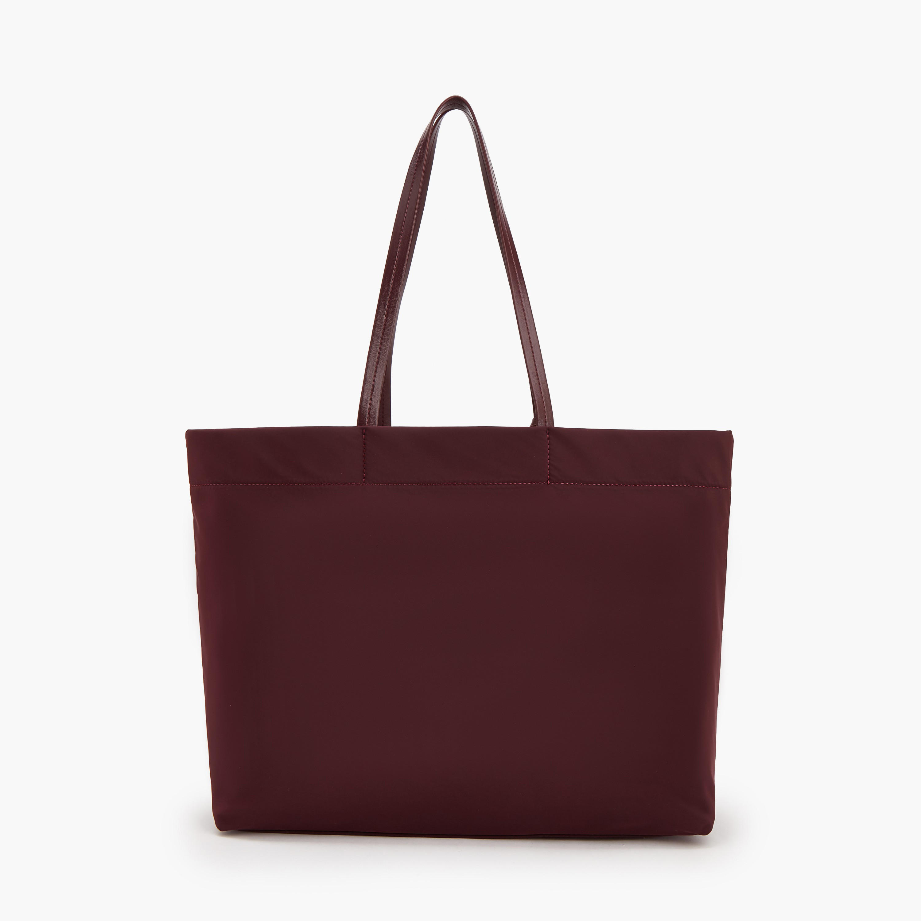 Missy Solid Tote Bag with Zip Closure-women-bagsandwallets-handbags-image-4