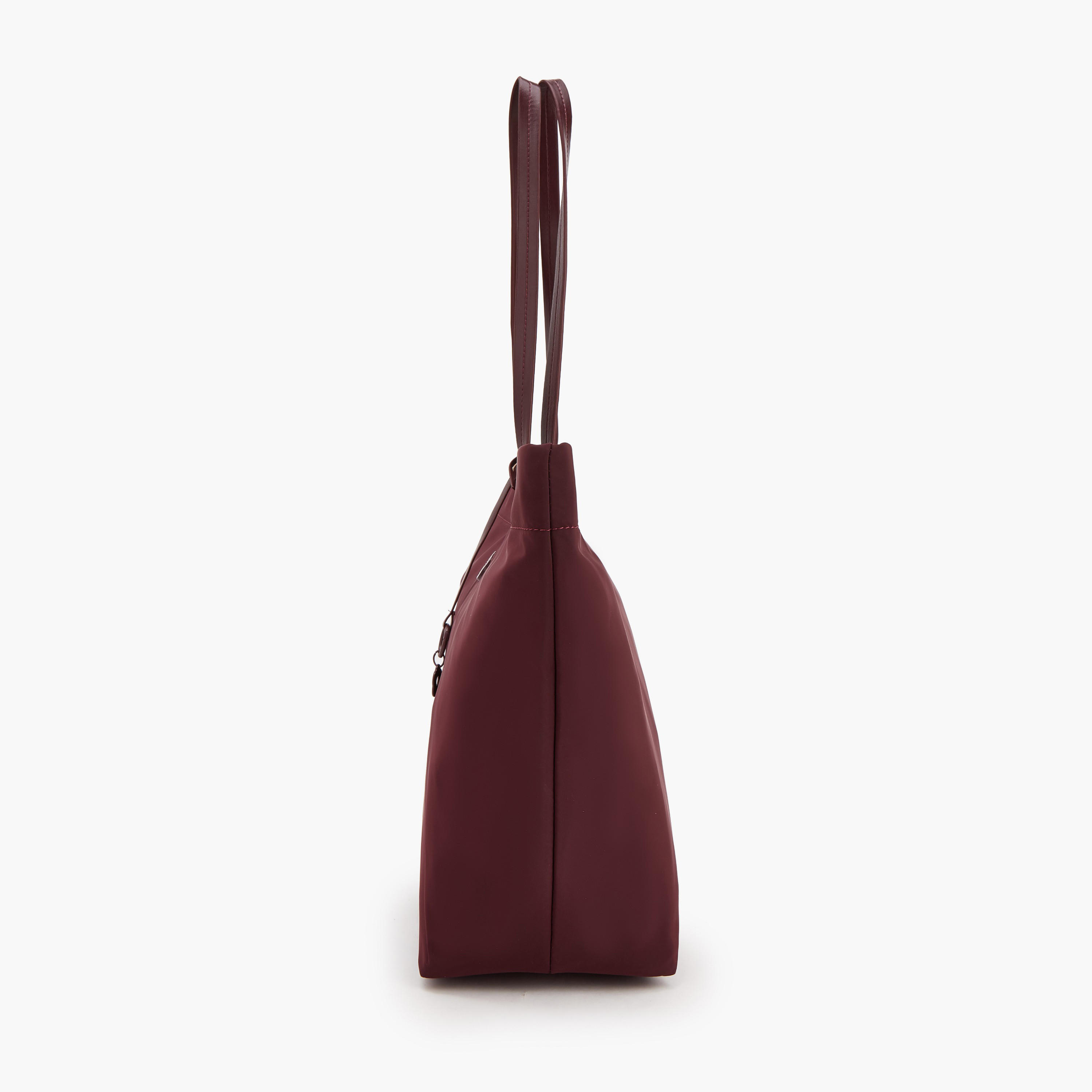 Missy Solid Tote Bag with Zip Closure-women-bagsandwallets-handbags-image-5