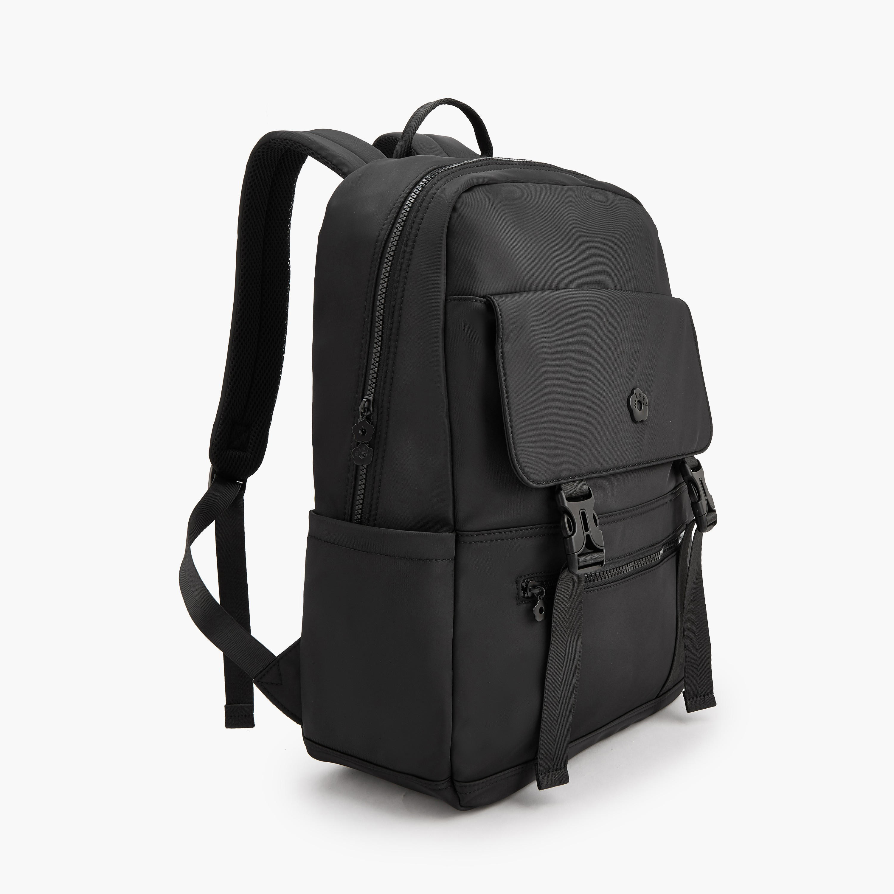 Missy Solid Backpack with Adjustable Shoulder Straps-women-bagsandwallets-backpacks-image-4