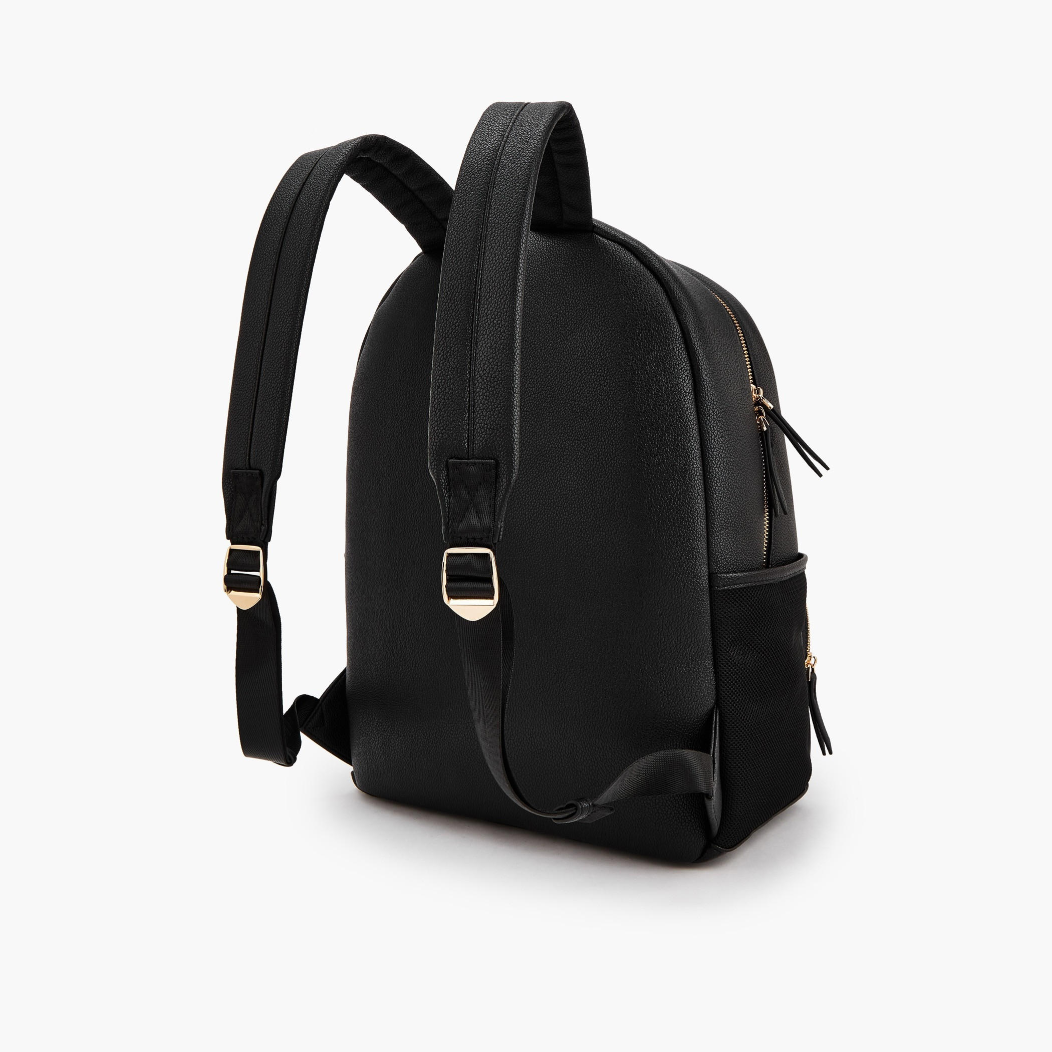 Missy Textured Backpack with Printed Pouch-women-bagsandwallets-backpacks-image-6