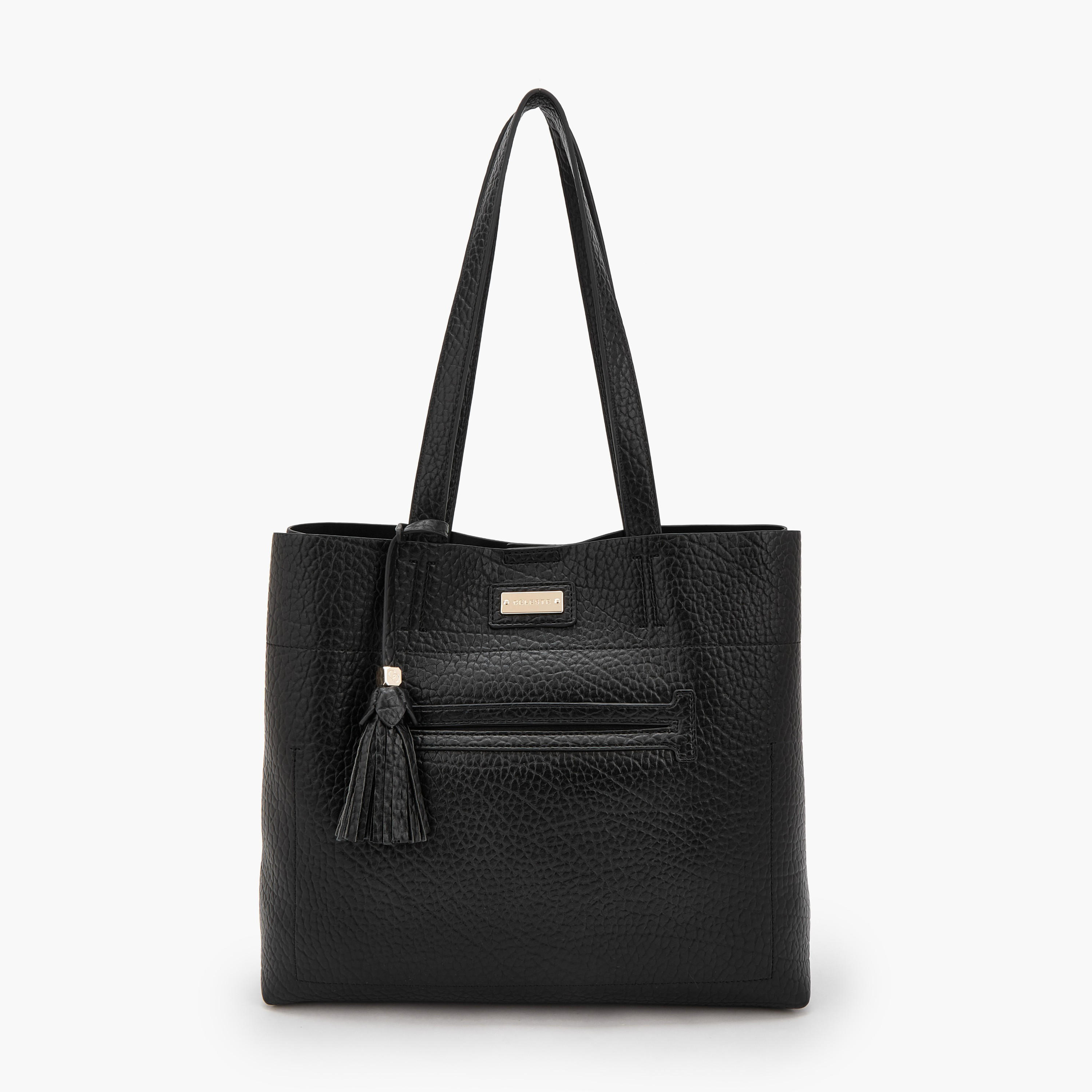 شنطة توتي بارزة الملمس مع شنطة صغيرة من سيليست-women-bagsandwallets-handbags-image-3