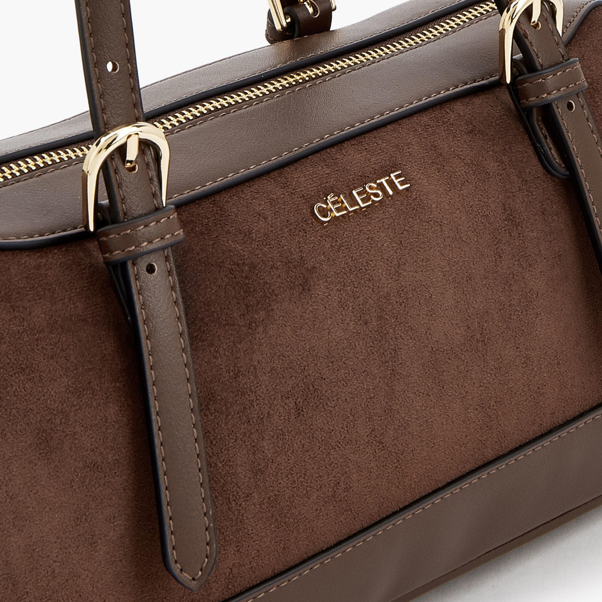 Celeste Textured Shoulder Bag with Detachable Strap-women-bagsandwallets-handbags-image-3