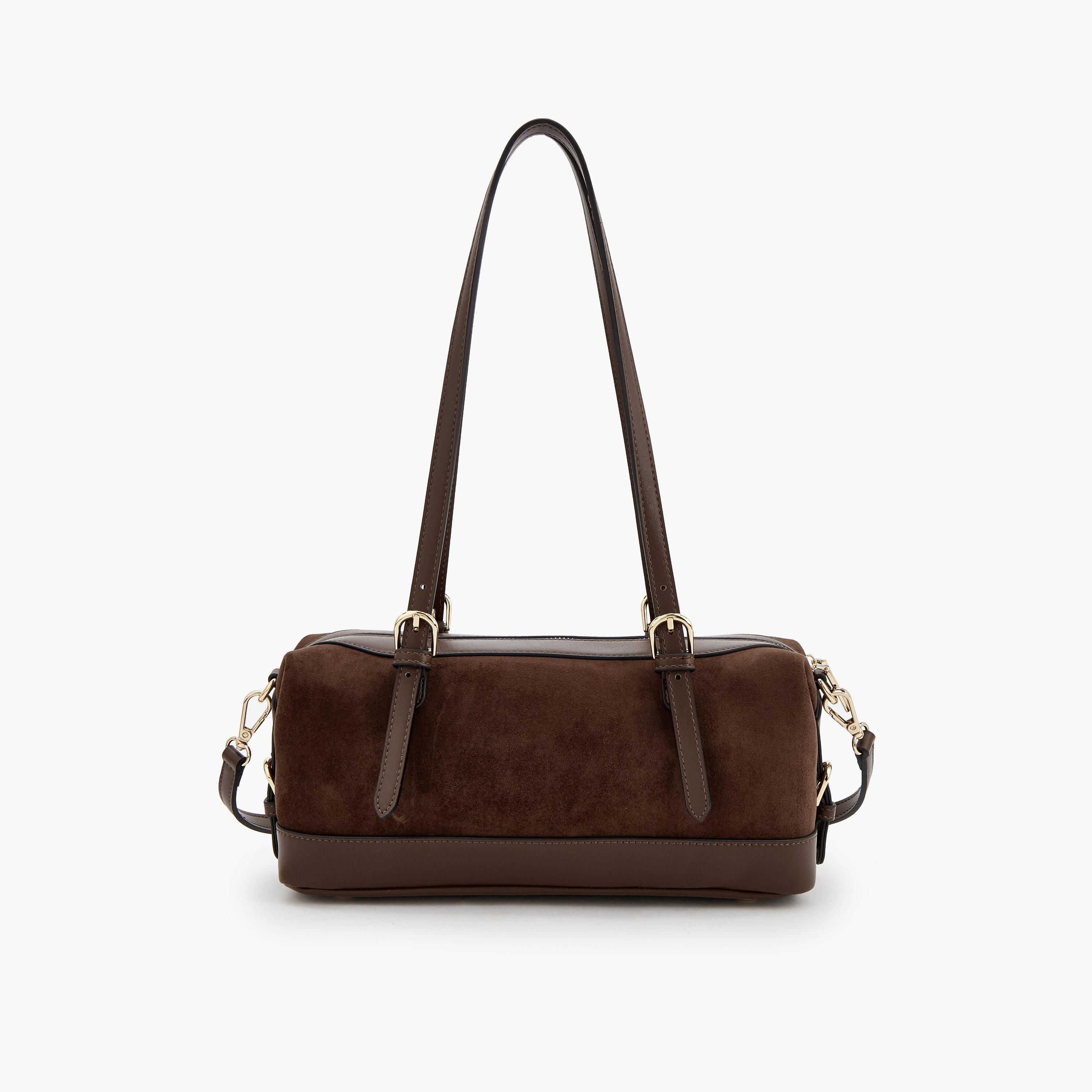 Celeste Textured Shoulder Bag with Detachable Strap-women-bagsandwallets-handbags-image-4