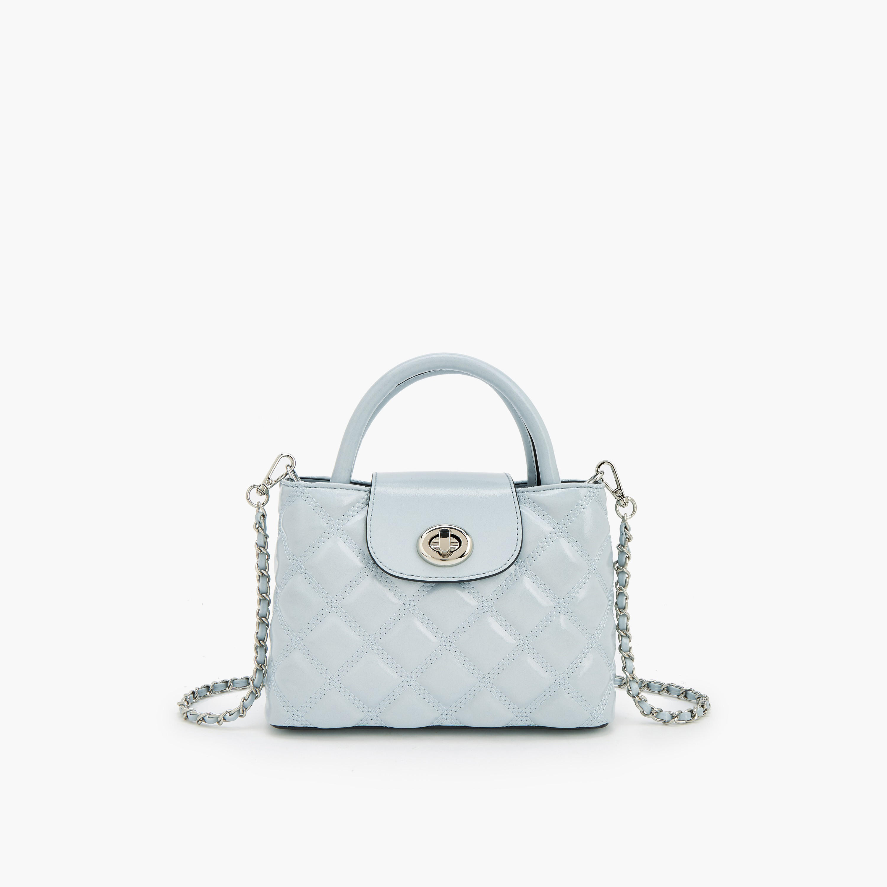 شنطة كروس بودي مبطنة بحزام سلسلة من سيليست-women-bagsandwallets-handbags-image-1