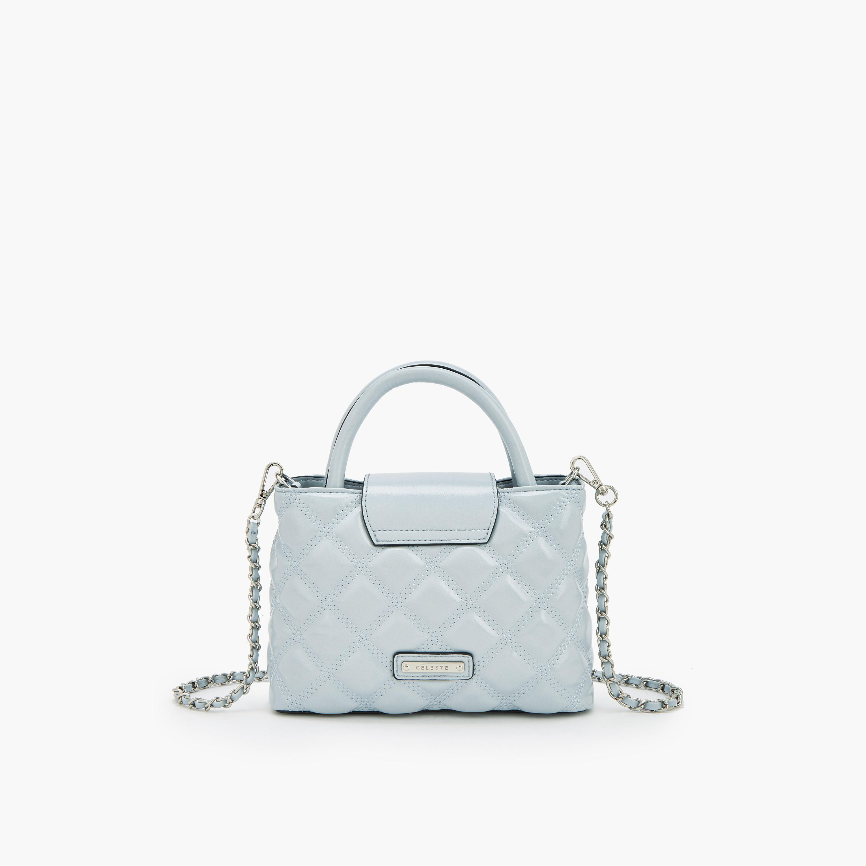 شنطة كروس بودي مبطنة بحزام سلسلة من سيليست-women-bagsandwallets-handbags-image-5