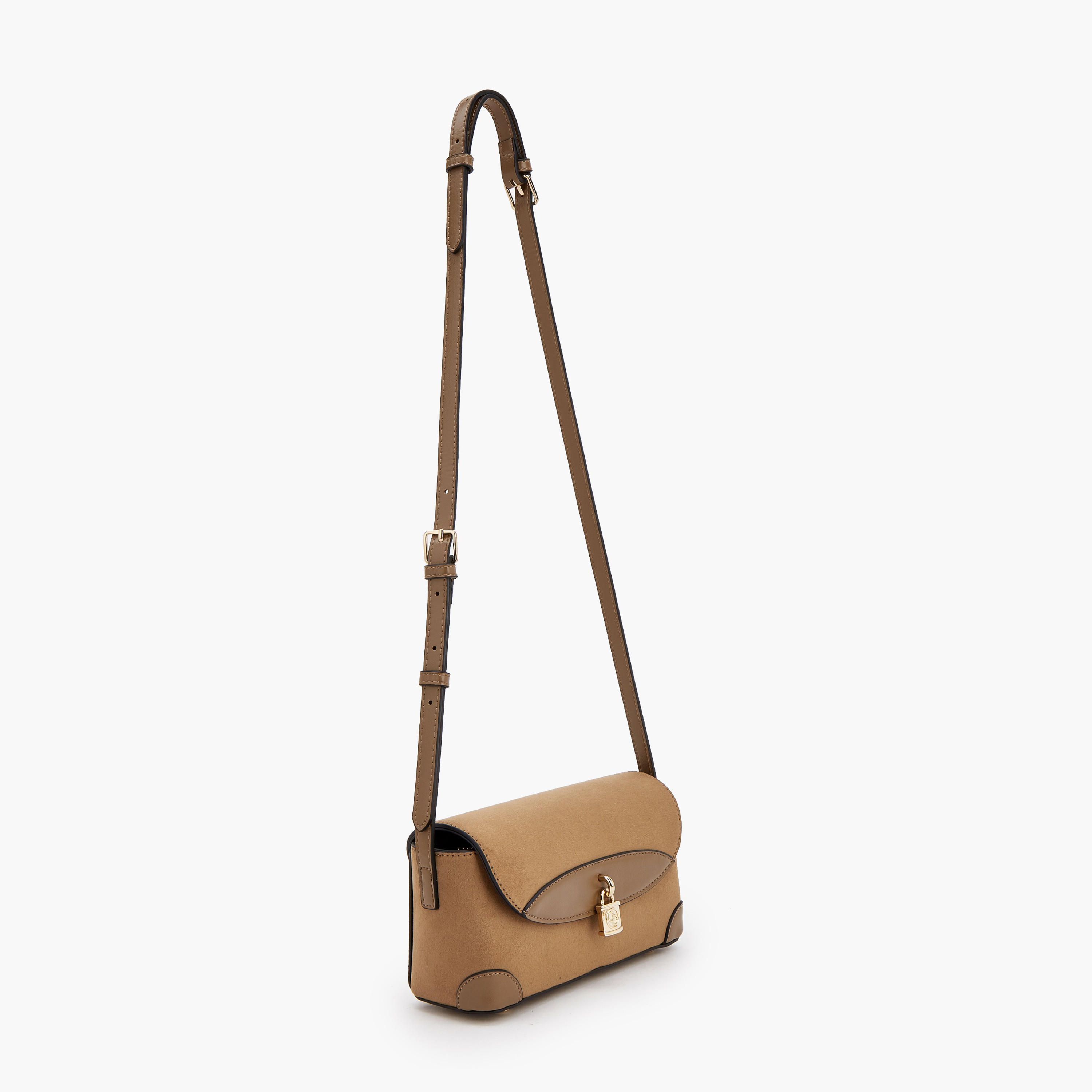 Celeste Solid Crossbody Bag with Magnetic Clasp Closure-women-bagsandwallets-handbags-image-2