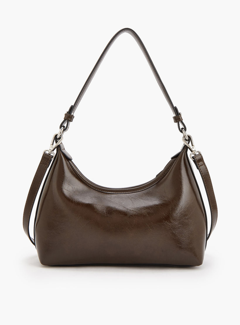 شنطة كتف سادة بزينة قفل من سيليست-women-bagsandwallets-handbags-image-5