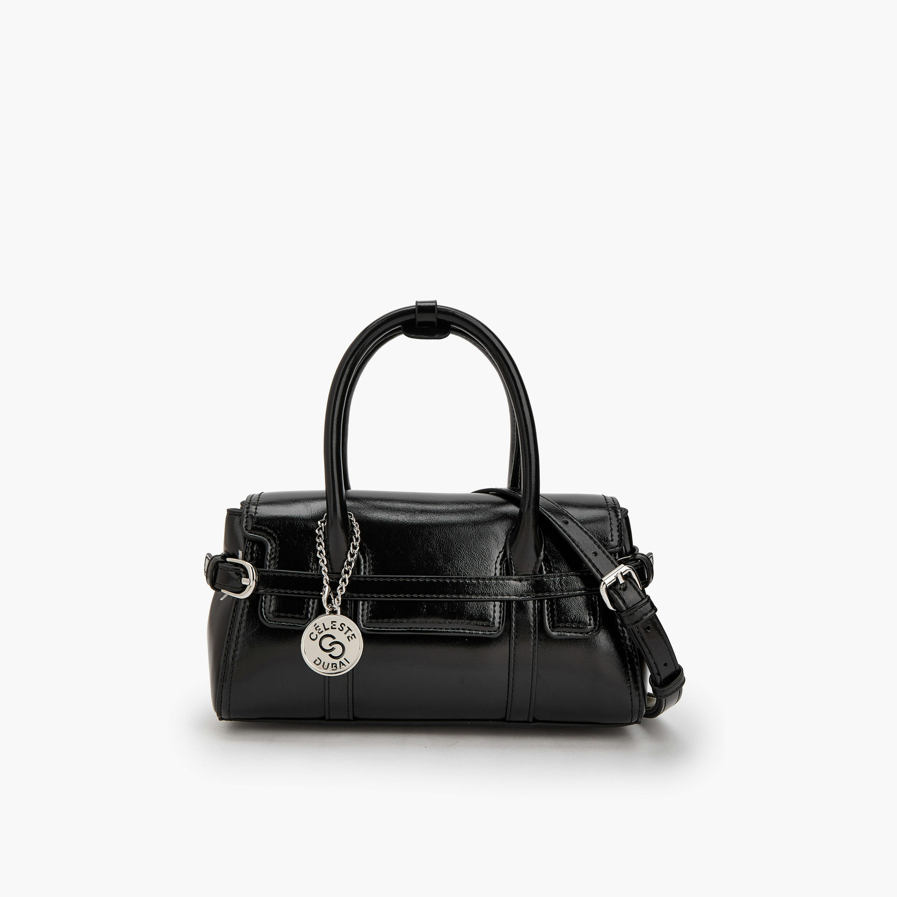 Celeste Solid Tote Bag with Double Handle-women-bagsandwallets-handbags-image-1