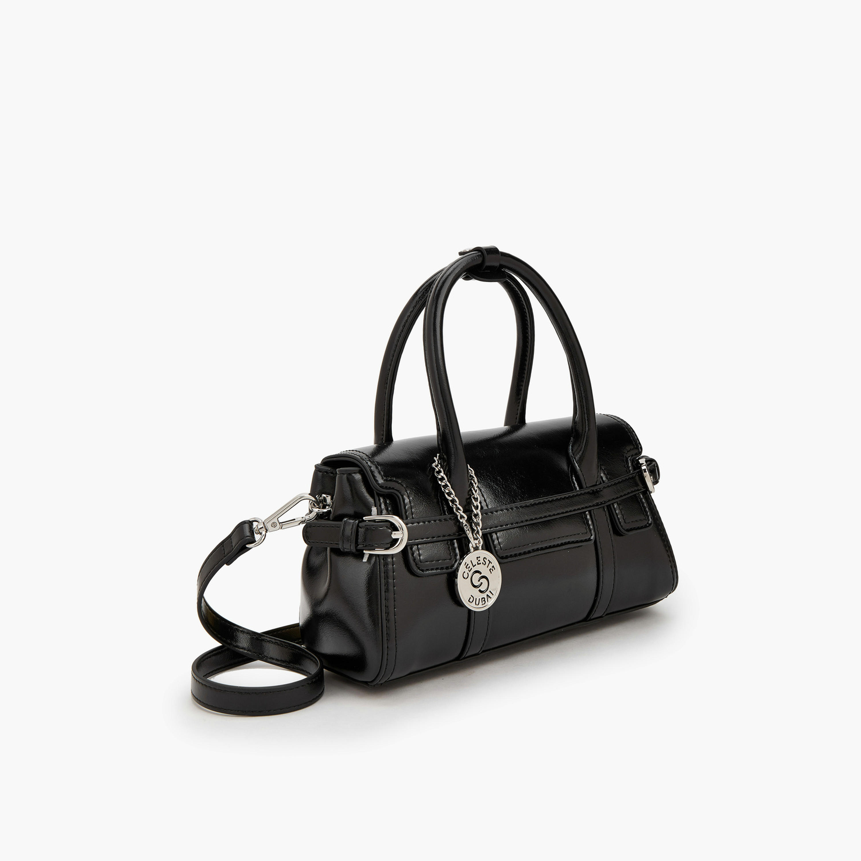 Celeste Solid Tote Bag with Double Handle-women-bagsandwallets-handbags-image-3