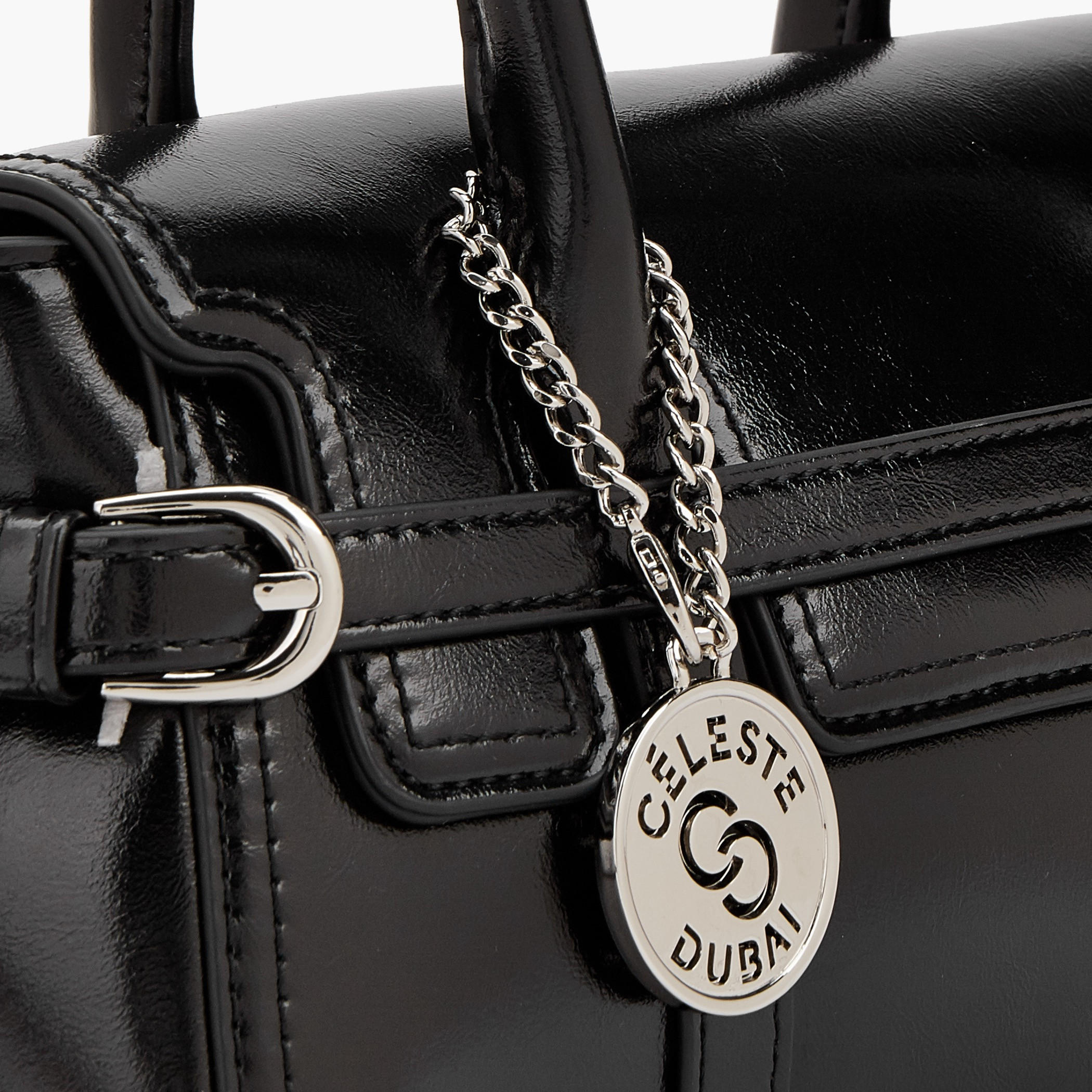 Celeste Solid Tote Bag with Double Handle-women-bagsandwallets-handbags-image-4