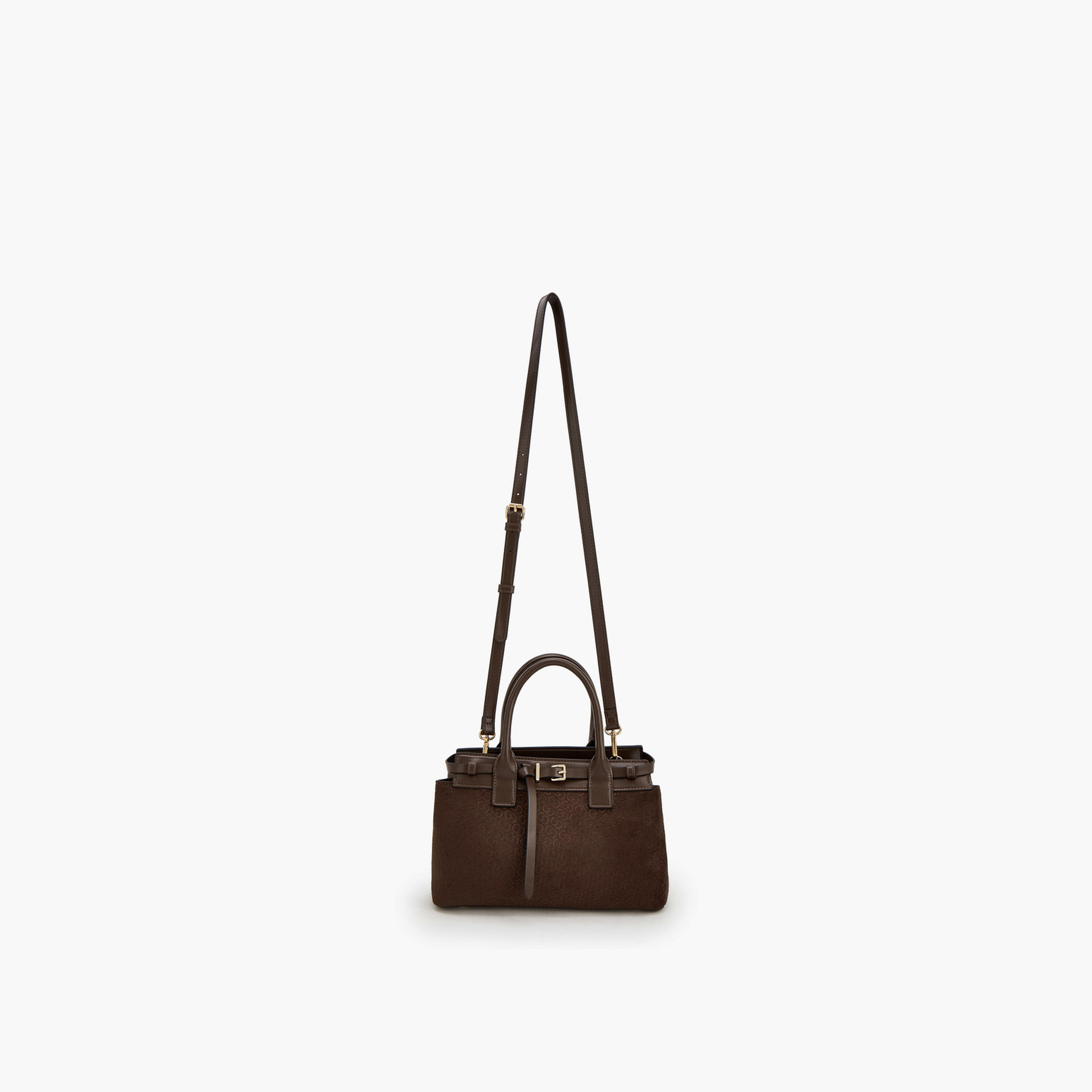 شنطة توت بطبعات مونوجرام ومقبض مزدوج من سيليست-women-bagsandwallets-handbags-image-2