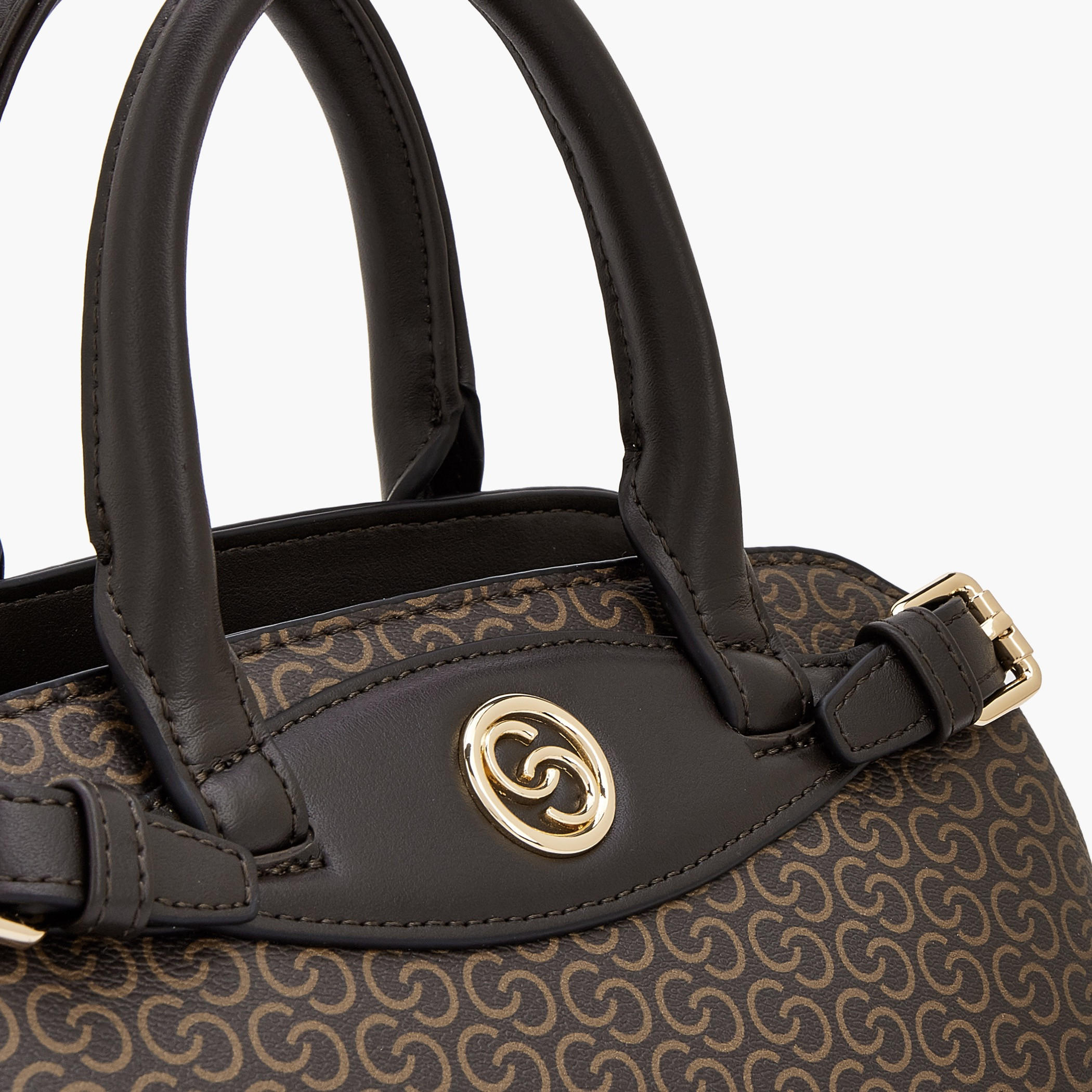 شنطة يد بطبعات مونوجرام ومقابض مزدوجة من سيليست-women-bagsandwallets-handbags-image-4