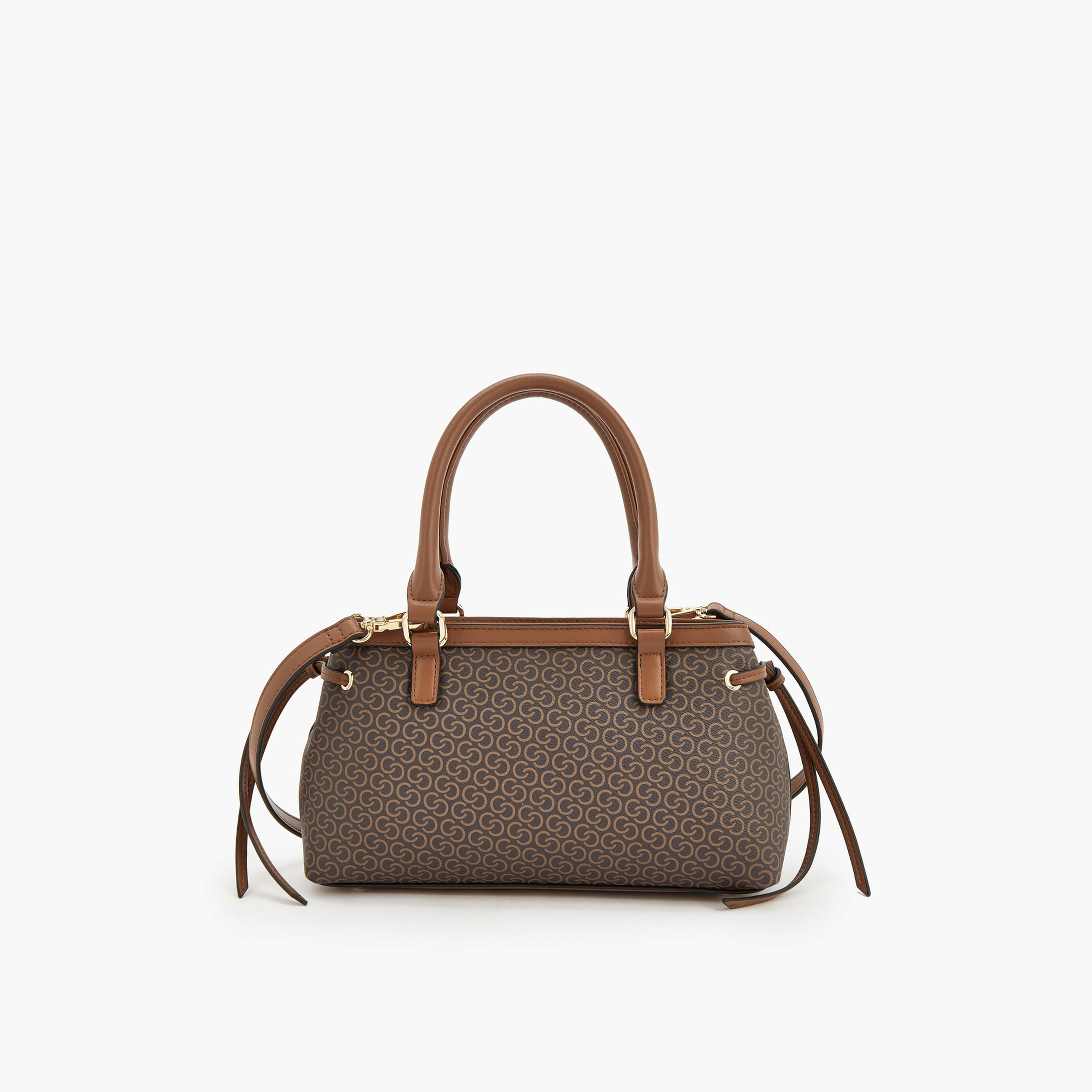 Celeste Monogram Print Tote Bag with Zip Closure-women-bagsandwallets-handbags-image-5