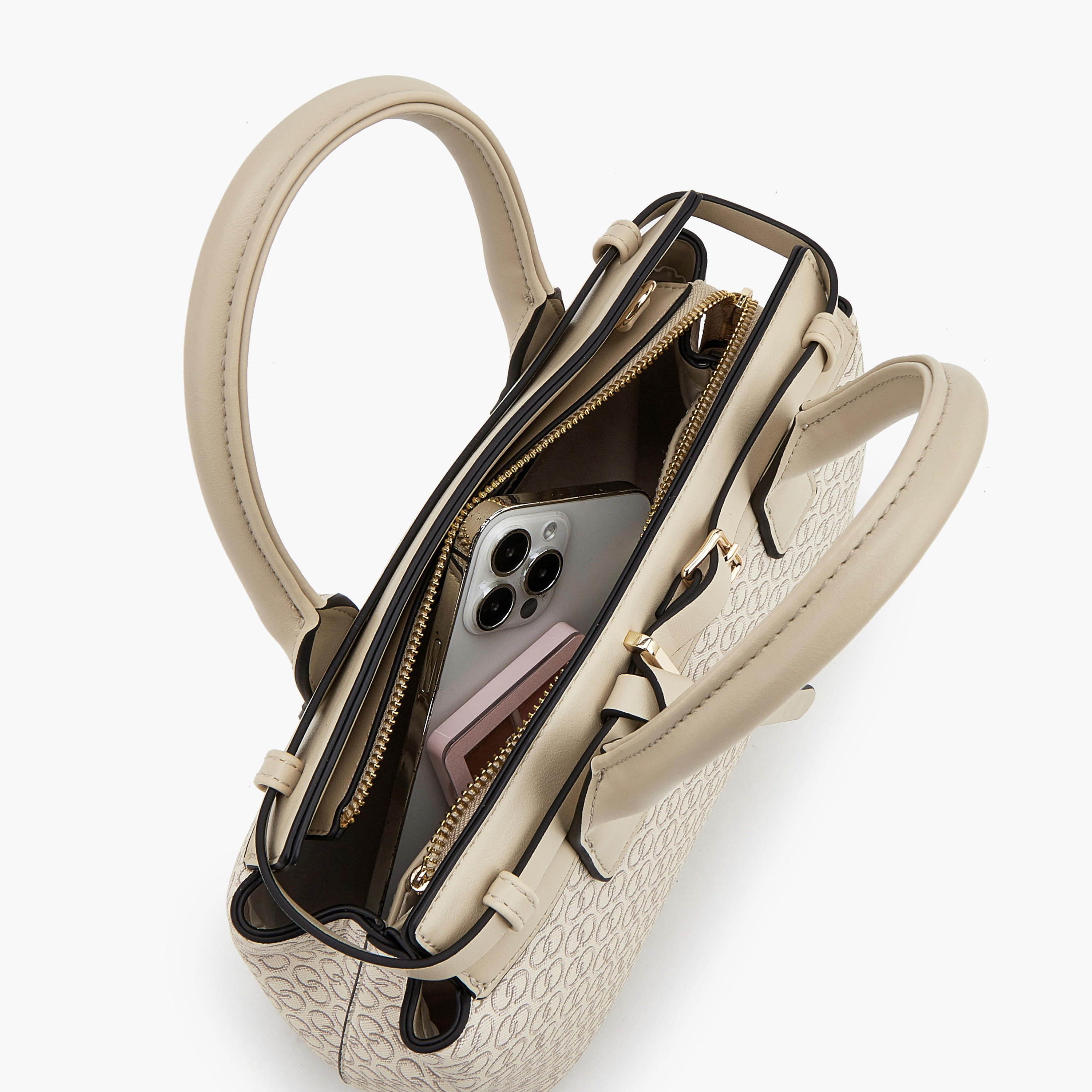 شنطة توت بطبعة مونوغرام بمقبضين من سيليست-women-bagsandwallets-handbags-image-7