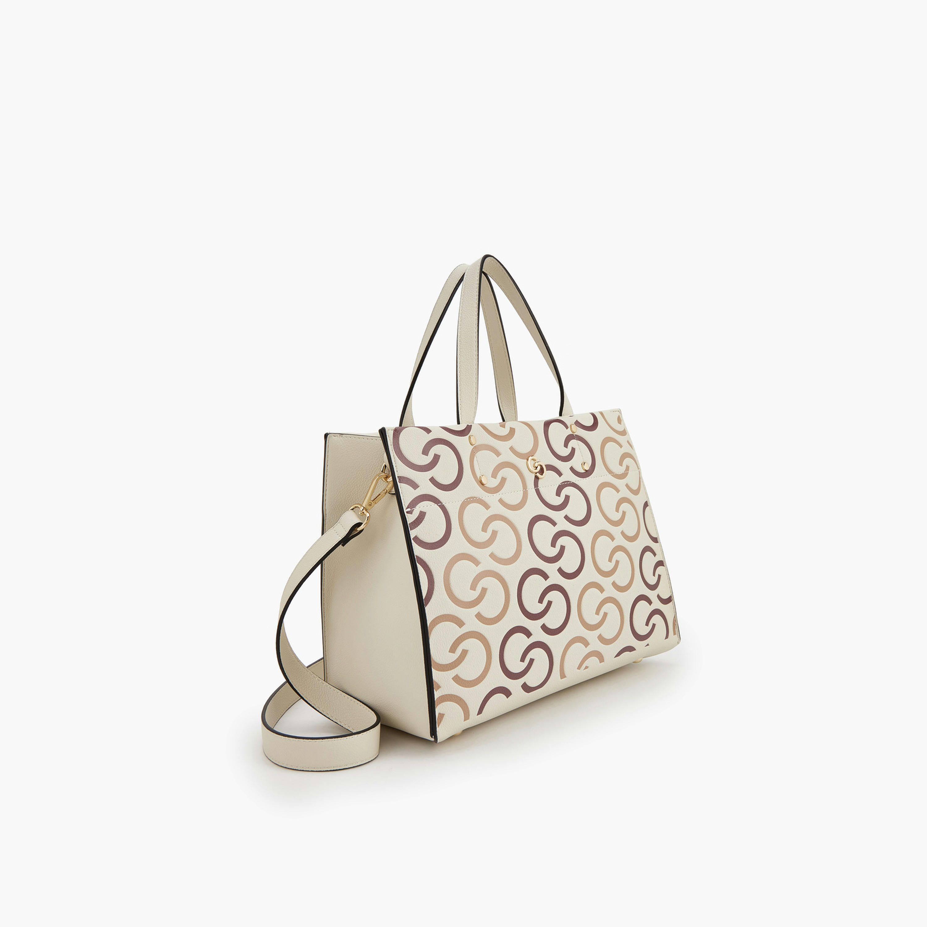 شنطة يد بطبعات مونوجرام ومقابض مزدوجة من سيليست-women-bagsandwallets-handbags-image-3
