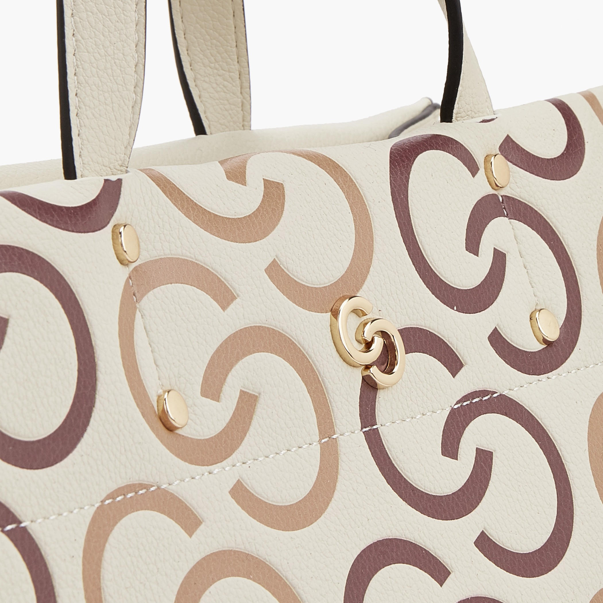 شنطة يد بطبعات مونوجرام ومقابض مزدوجة من سيليست-women-bagsandwallets-handbags-image-4
