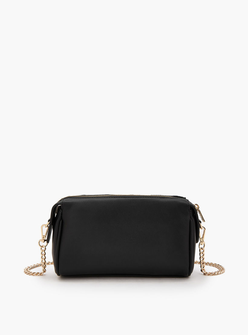 Elle Textured Crossbody Bag with Zip Closure-women-bagsandwallets-handbags-image-5