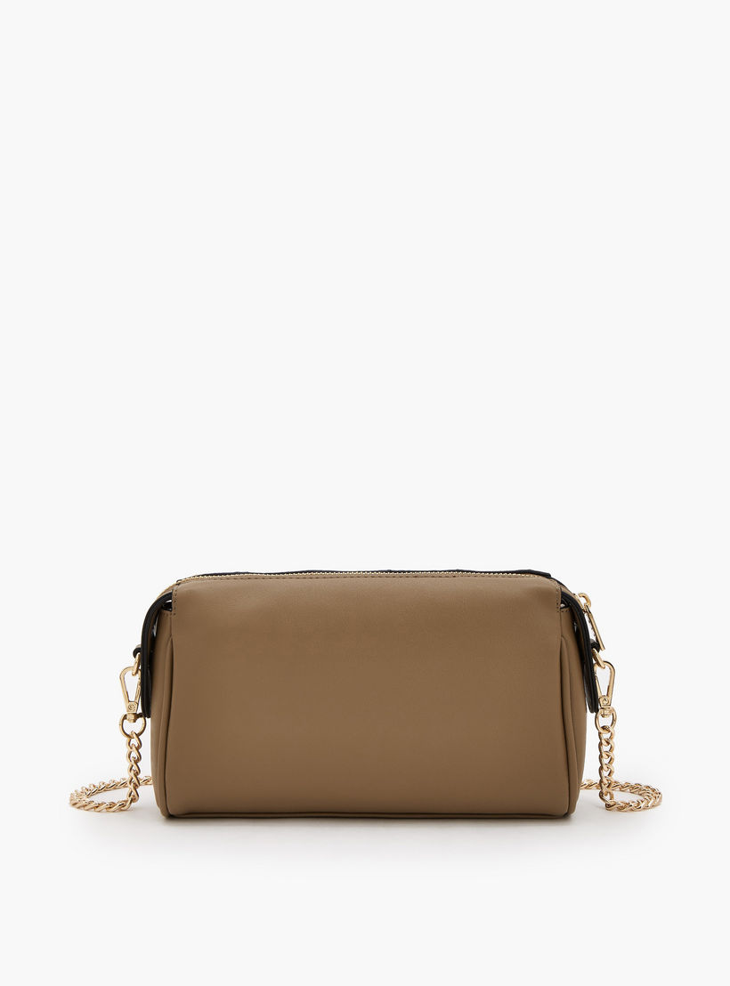 Elle Textured Crossbody Bag with Zip Closure-women-bagsandwallets-handbags-image-5