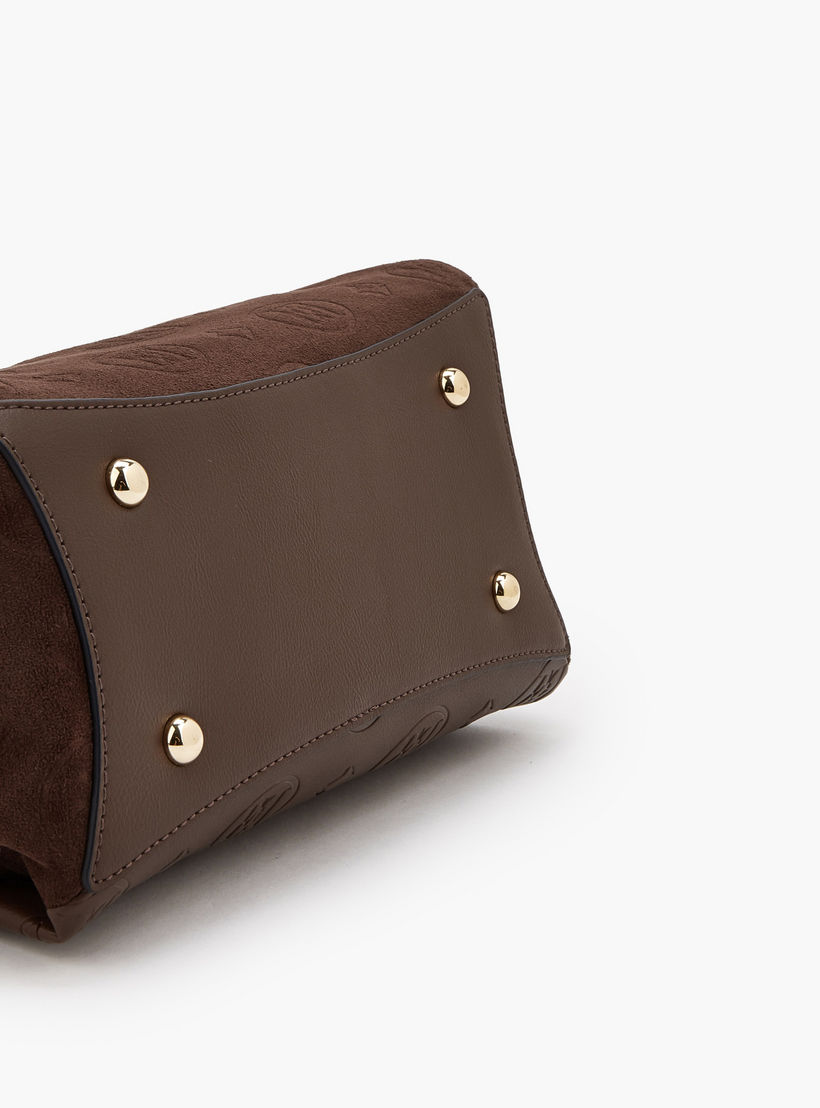 شنطة كروس بودي شمواه منقوشة بمقبض علوي مجدول من إيل-women-bagsandwallets-handbags-image-6