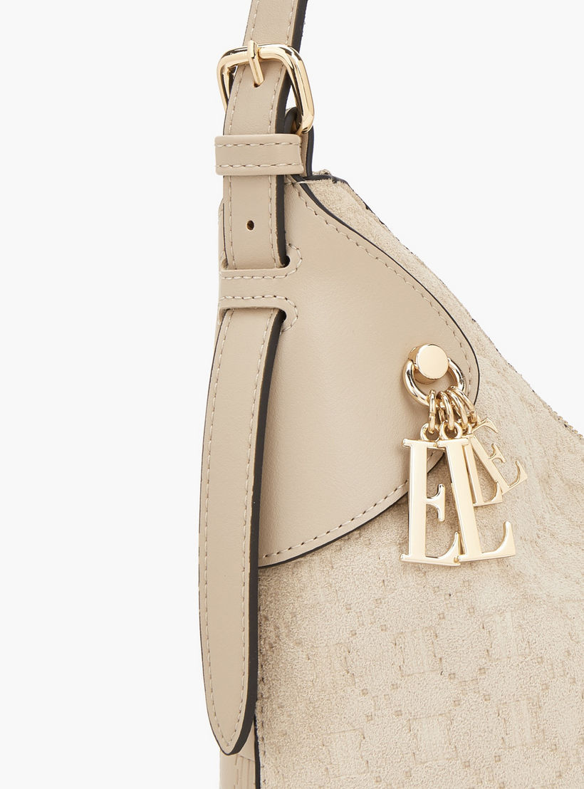 Elle Suede Shoulder Bag with Zip Closure-women-bagsandwallets-handbags-image-3