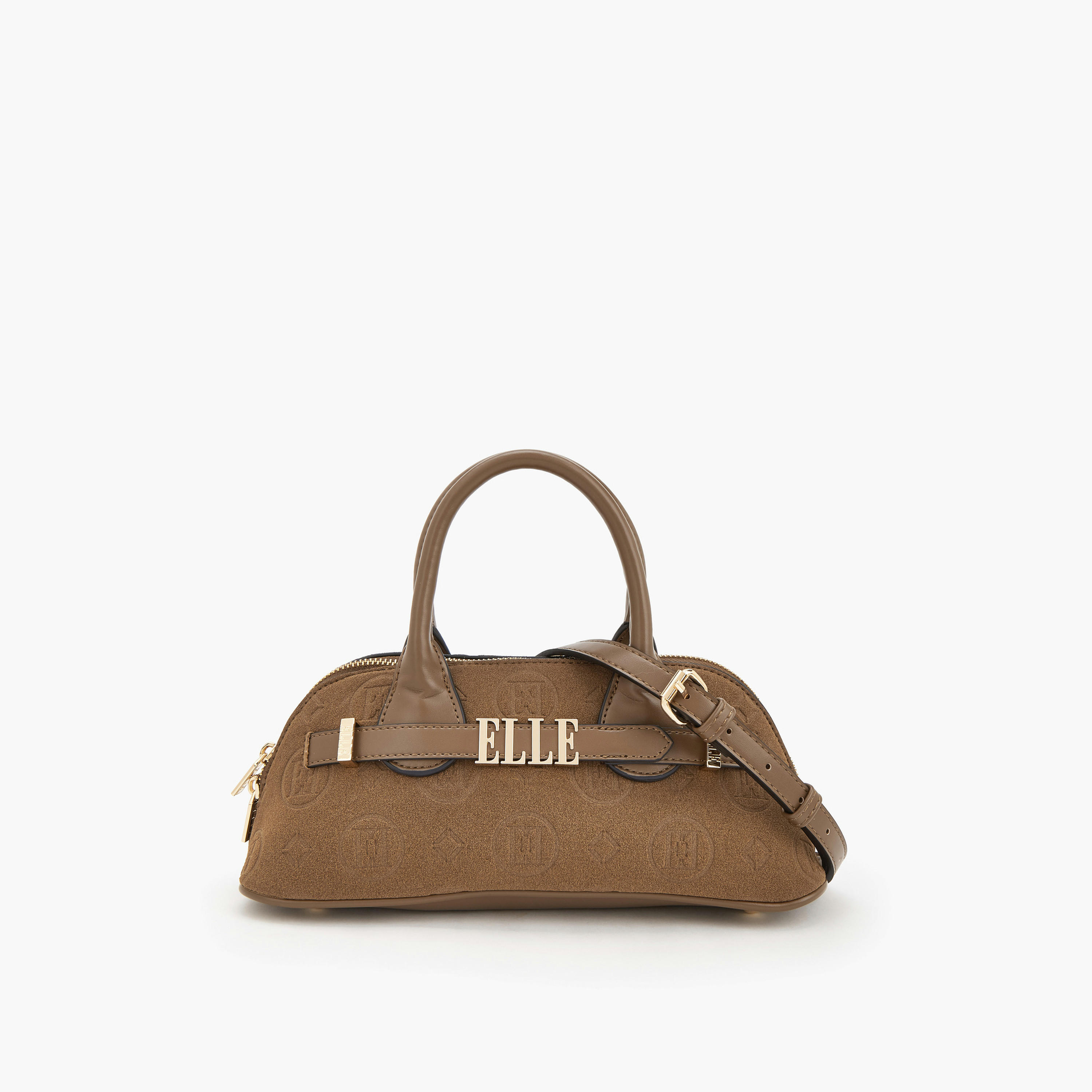 Elle Monogram Embossed Crossbody Bag with Detachable Strap-women-bagsandwallets-handbags-image-1