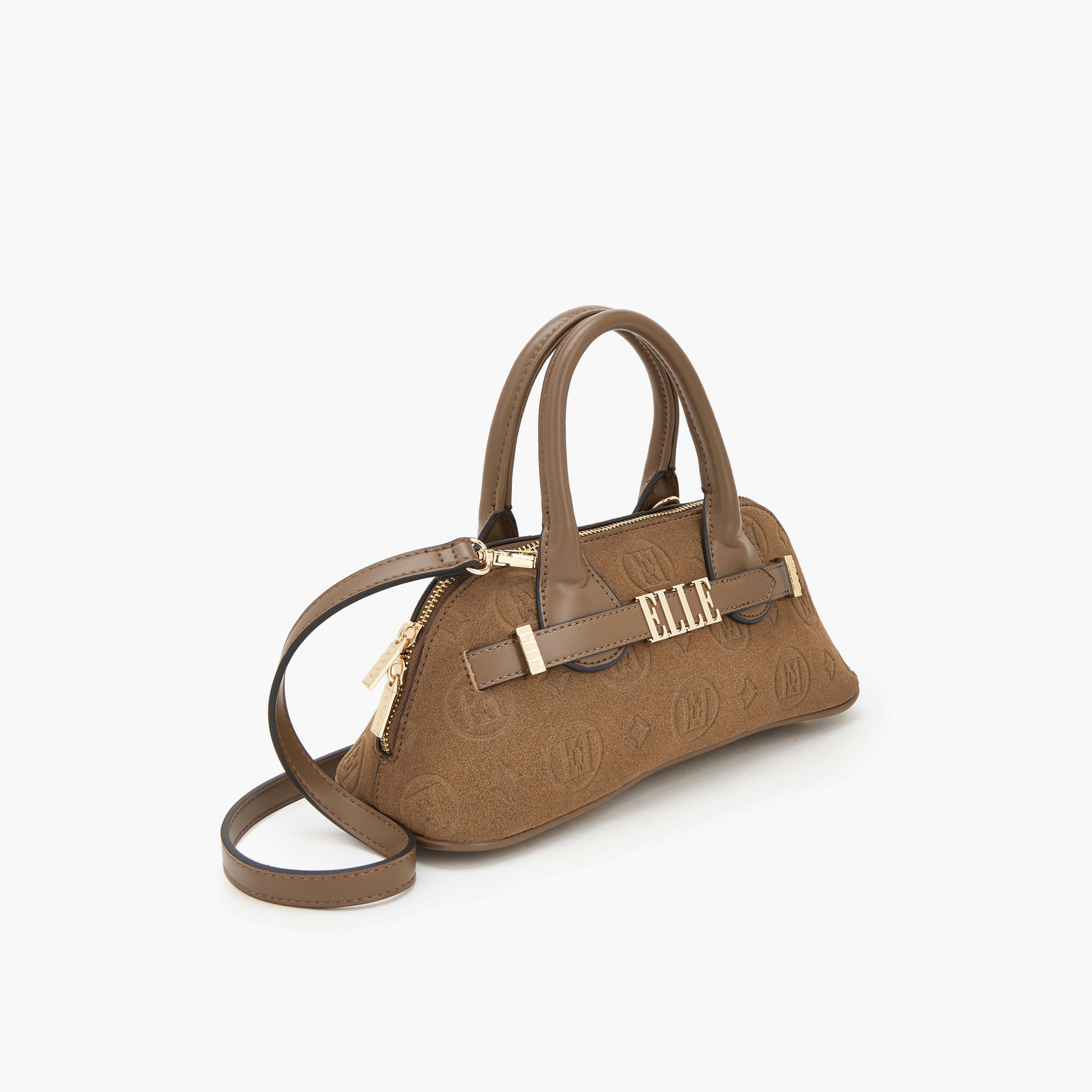 Elle Monogram Embossed Crossbody Bag with Detachable Strap-women-bagsandwallets-handbags-image-3