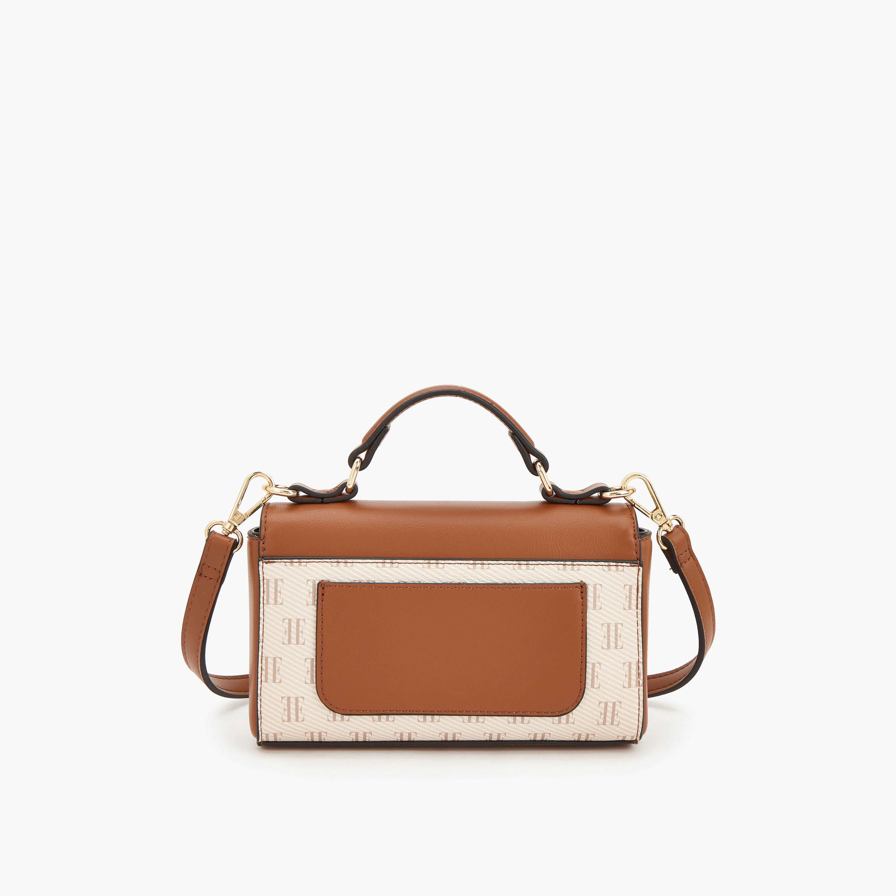 Elle Monogram Satchel Bag with Detachable Strap-women-bagsandwallets-handbags-image-5
