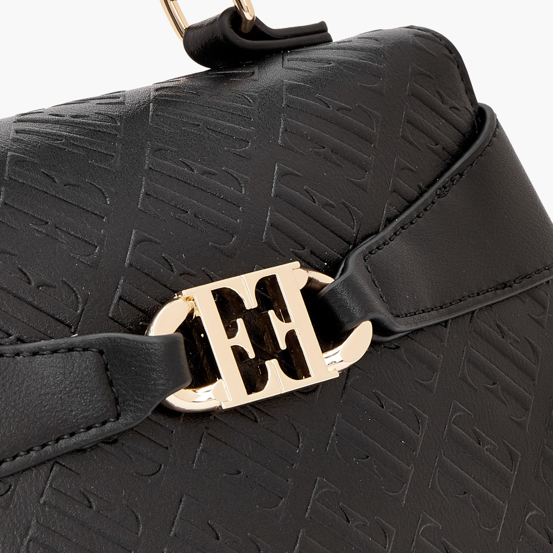 Elle Monogram Embossed Satchel Bag with Detachable Strap-women-bagsandwallets-handbags-image-4