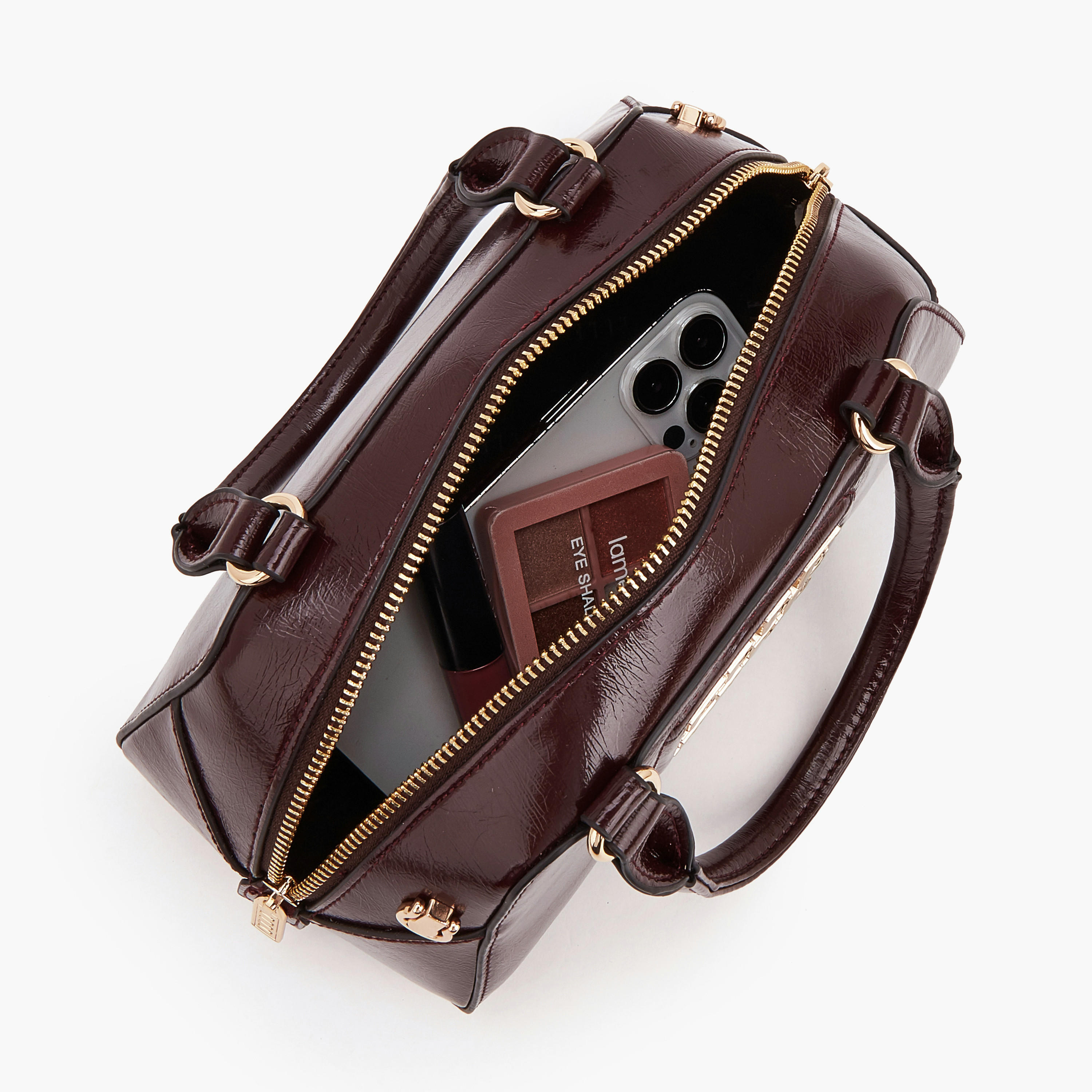 Elle Logo Accent Crossbody Bag with Detachable Strap-women-bagsandwallets-handbags-image-7