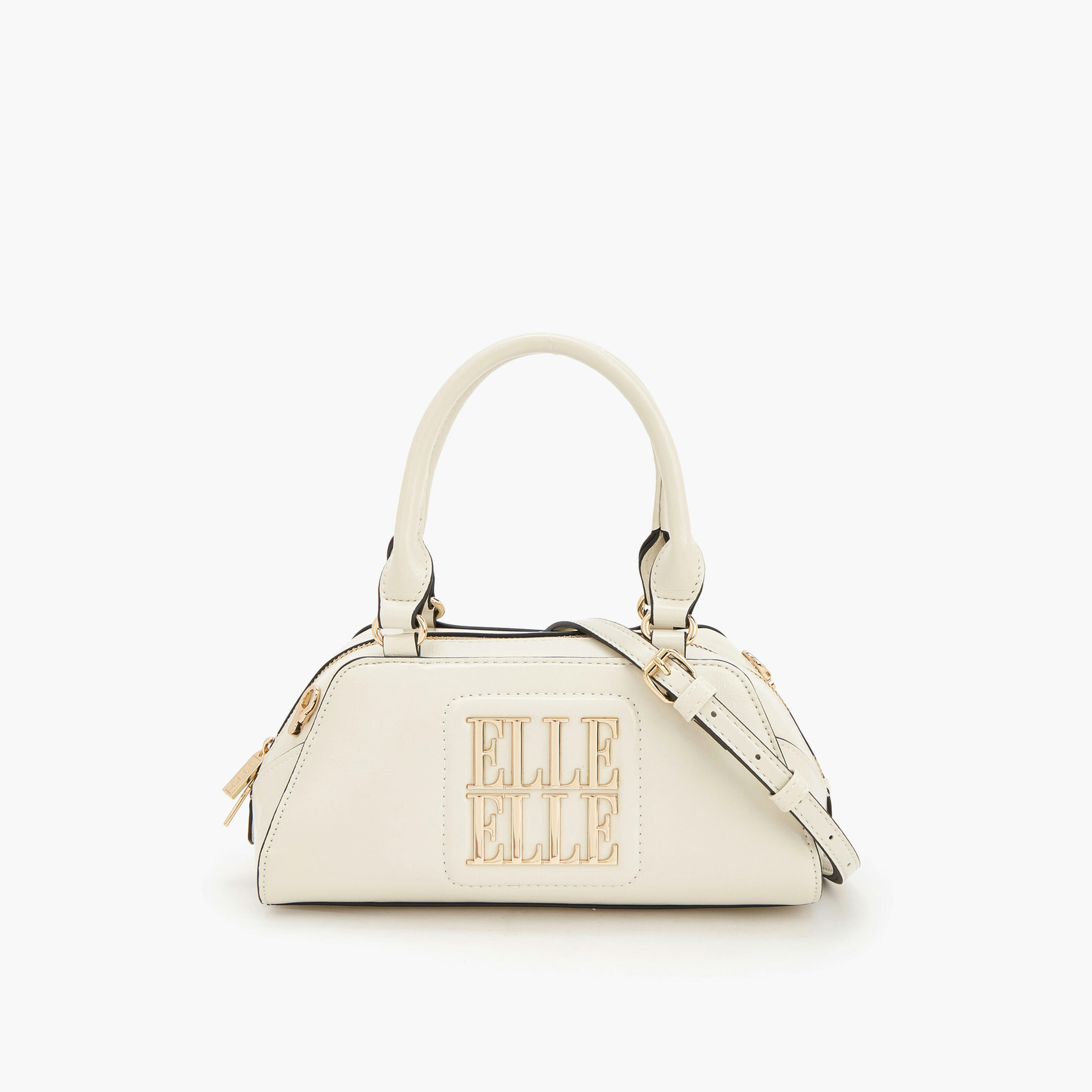 Elle Logo Accent Crossbody Bag with Detachable Strap-women-bagsandwallets-handbags-image-1
