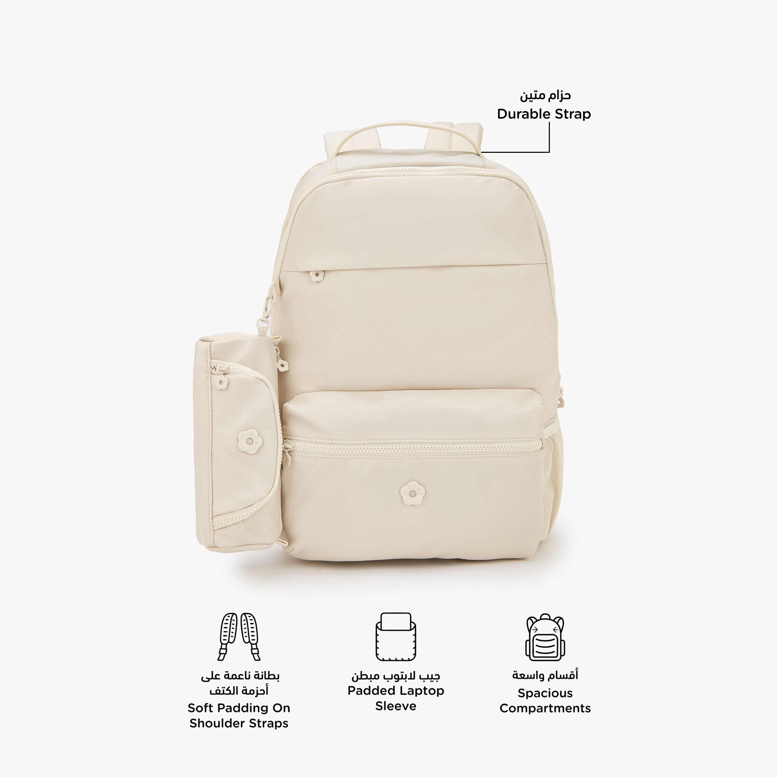Missy Solid Backpack with Detachable Side Pouch-women-bagsandwallets-backpacks-image-2