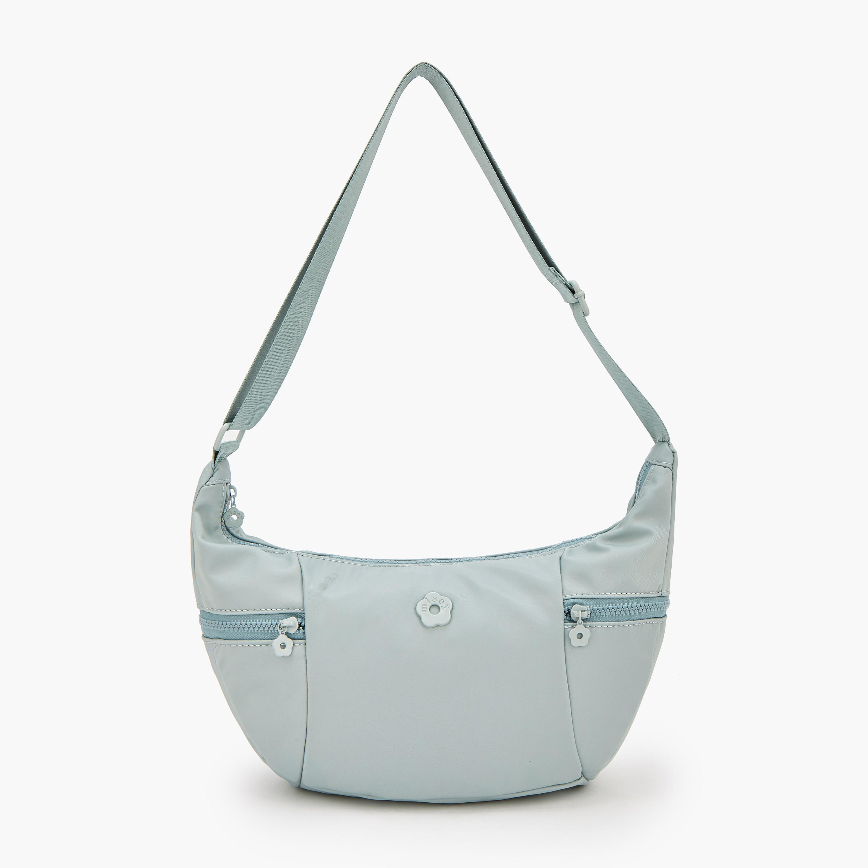Missy Solid Crossbody Bag with Zip Pockets-women-bagsandwallets-handbags-image-1