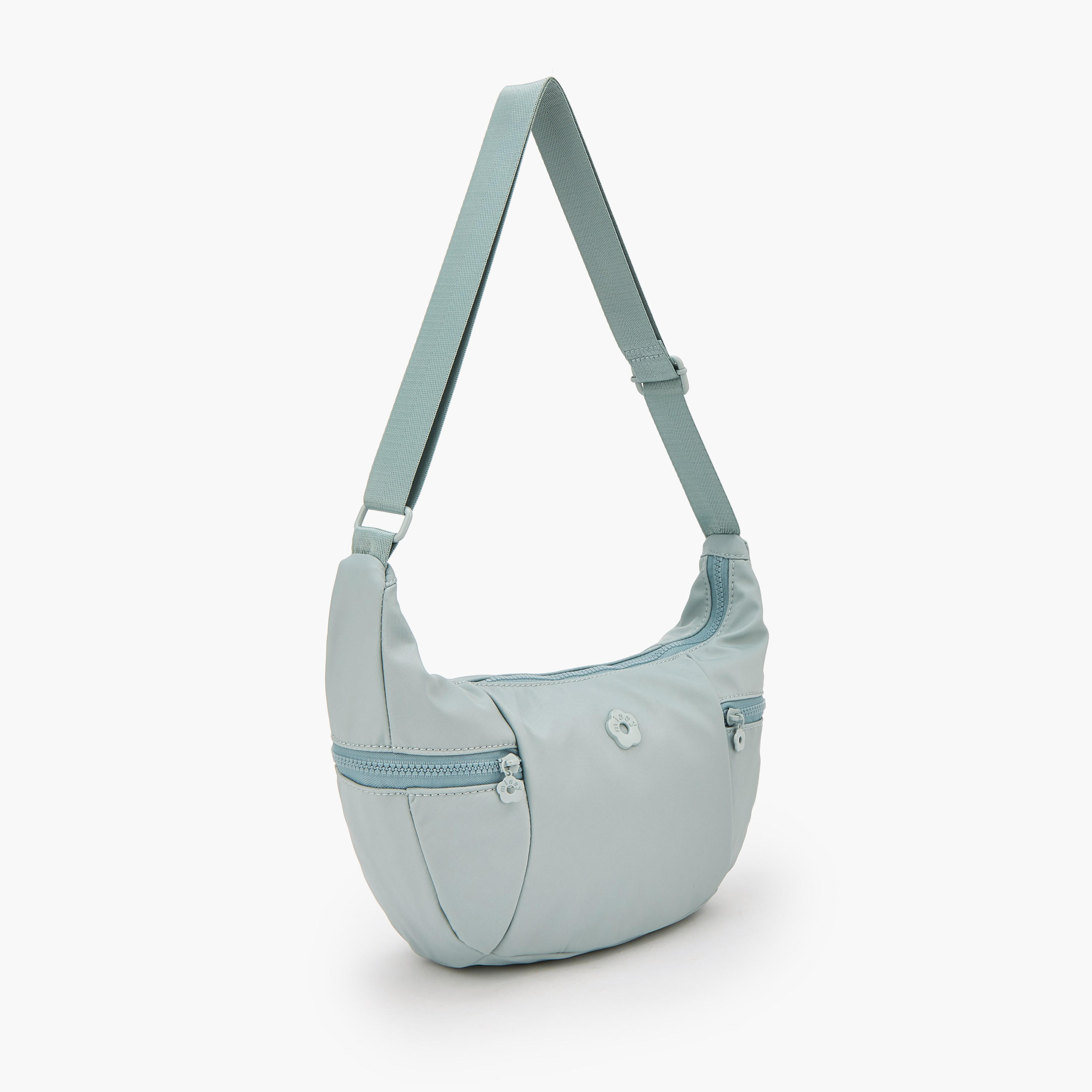 Missy Solid Crossbody Bag with Zip Pockets-women-bagsandwallets-handbags-image-2