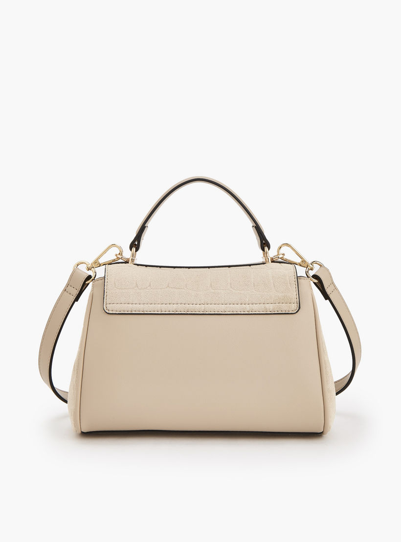 شنطة ساتشل من الشامواه بملمس بارز مع حزام قابل للإزالة من سيليست-women-bagsandwallets-handbags-image-5