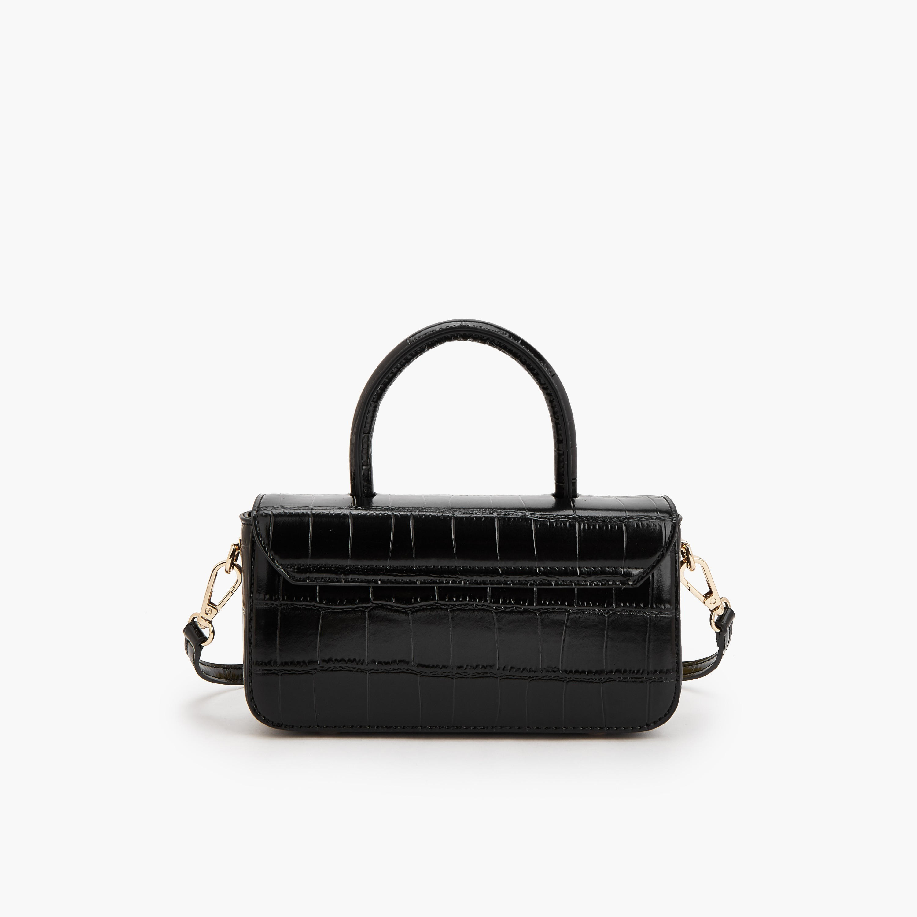 Celeste Textured Satchel Bag with Detachable Strap-women-bagsandwallets-handbags-image-5