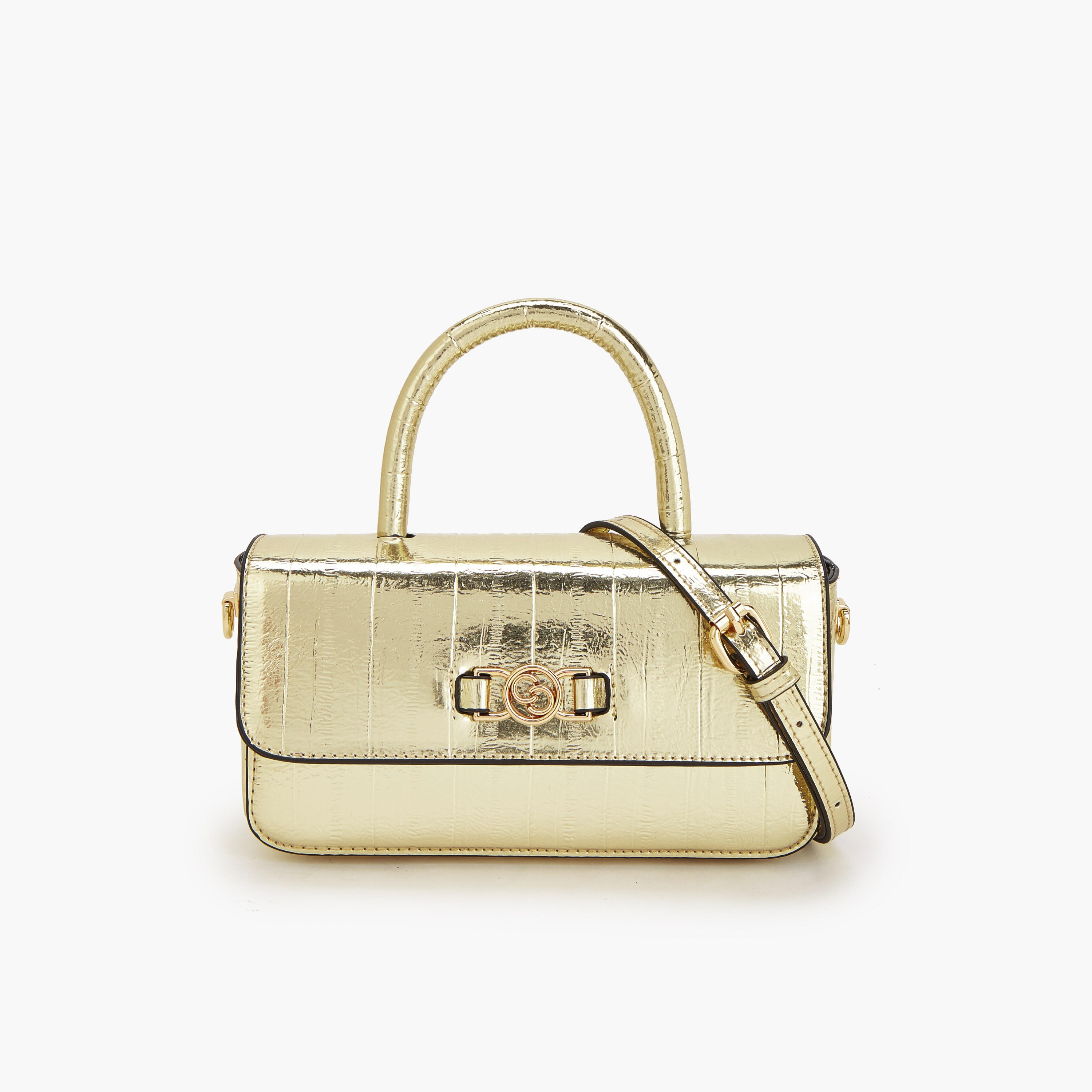 شنطة ساتشيل بارزة الملمس بحزام قابل للفصل من سيليست-women-bagsandwallets-handbags-image-1
