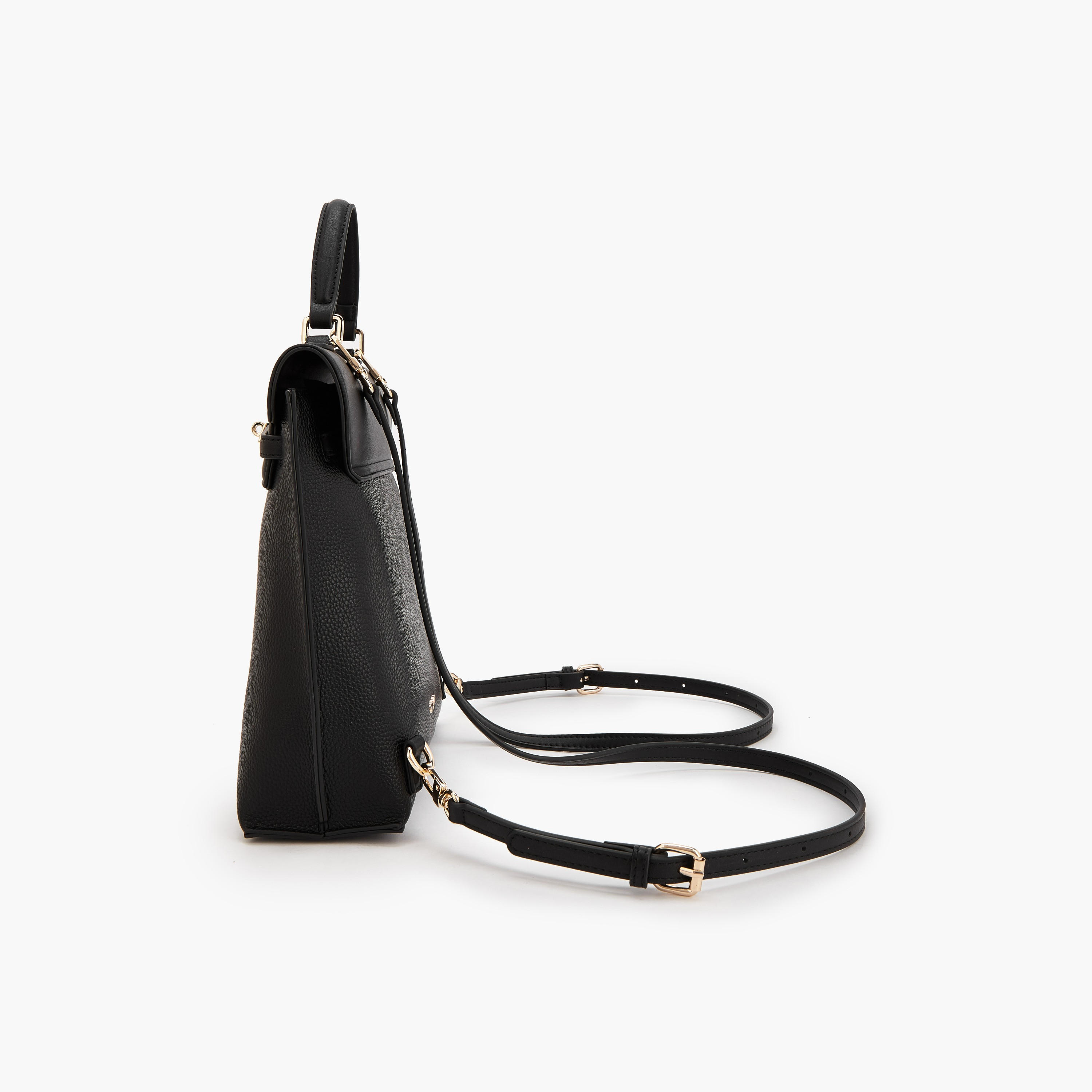 Celeste Solid Backpack with Twist Lock Closure-women-bagsandwallets-backpacks-image-6